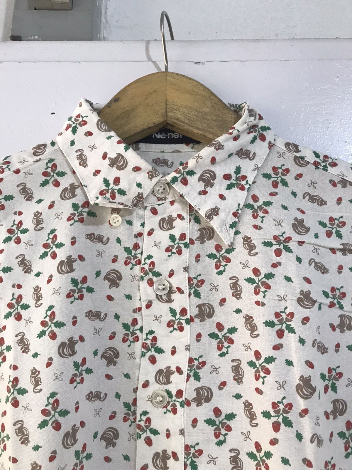 Issey Miyake × Japanese Brand × Ne-Net Issey Miyake Ne-net Shirts Size US S / EU 44-46 / 1 - 4 Thumbnail