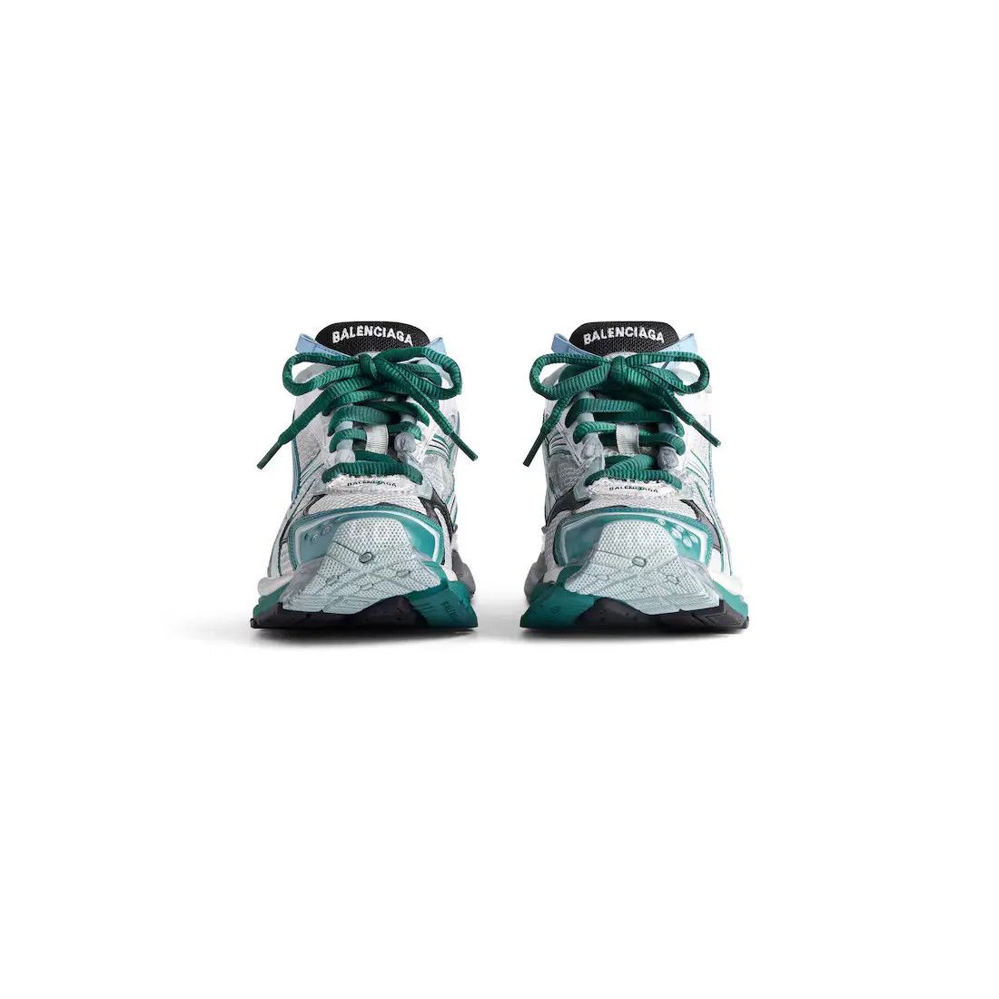 Balenciaga o1w1db10625 Runner Sneakers in Multicolor Size US 7 / EU 40 - 3 Thumbnail