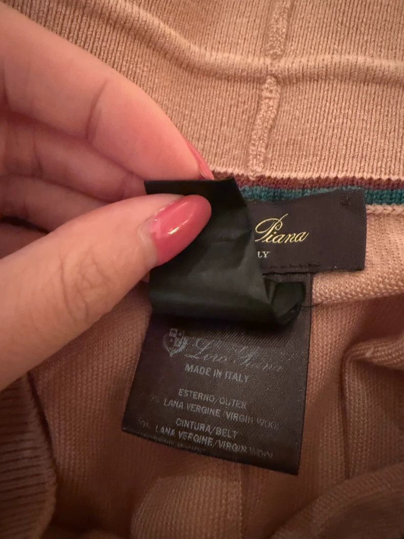 Loro Piana LORO PIANA Pink wool trousers Size 25" / US 0 / IT 36 - 4 Thumbnail