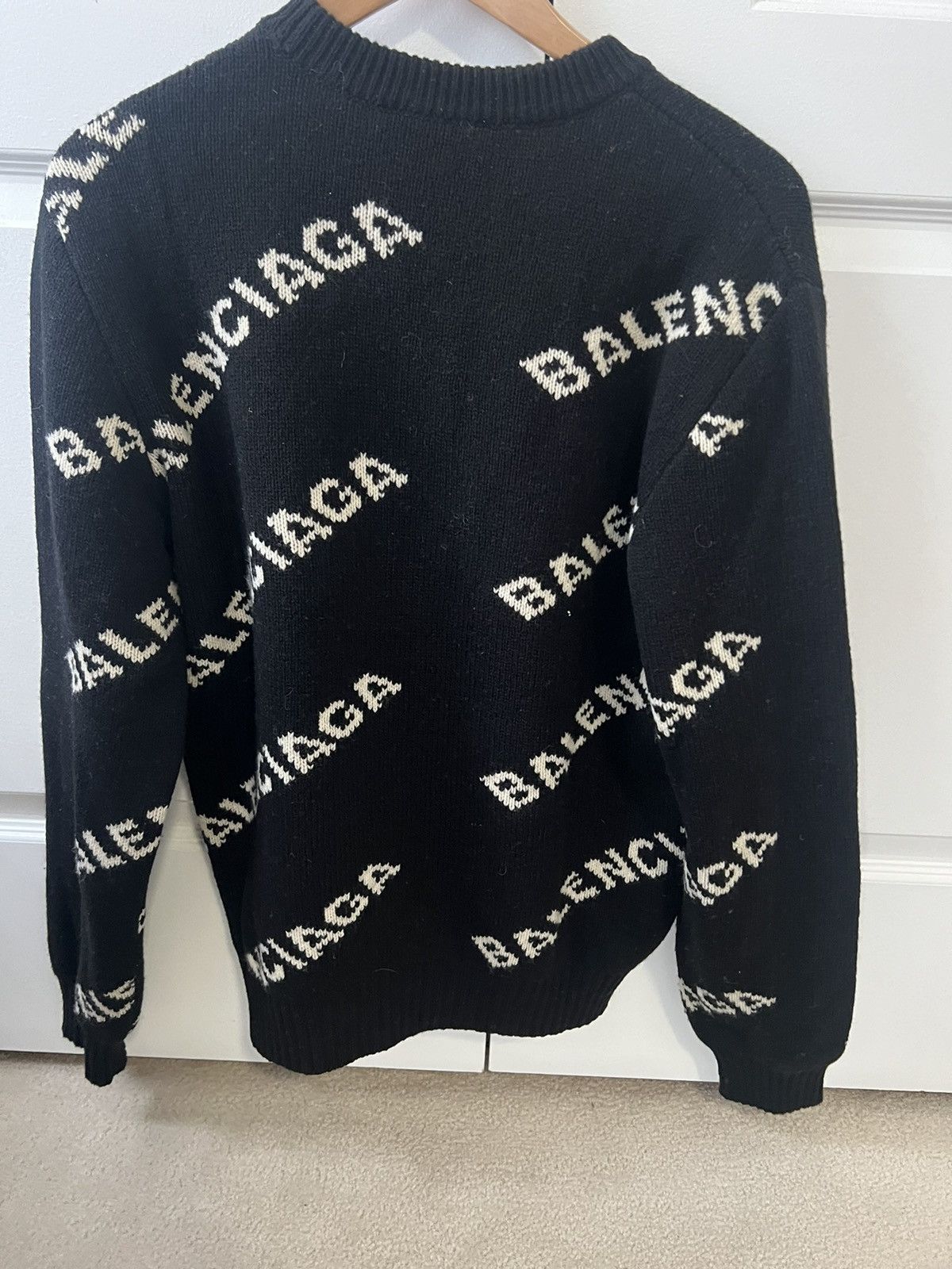 Balenciaga Balenciaga Logo Knit Size US S / EU 44-46 / 1 - 2 Thumbnail