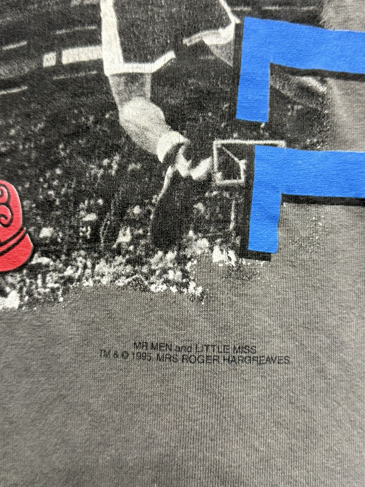 NBA × Vintage Vintage 90s NBA Mr. Tall By Top Heavy Faded Tee Size US L / EU 52-54 / 3 - 3 Thumbnail