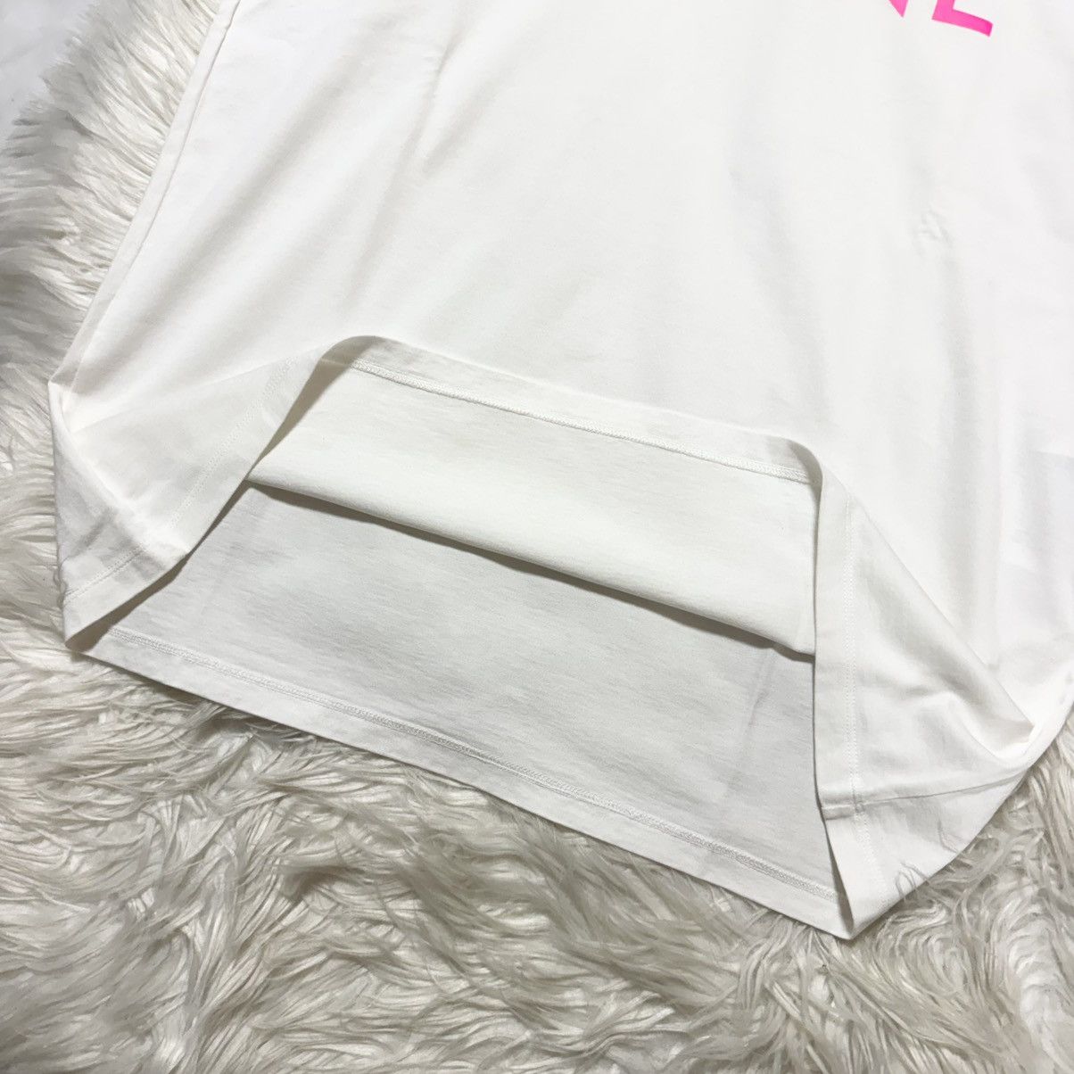 Celine Auth Excellent Condition Celine Colorful Logo Loose T-Shirt Size US S / EU 44-46 / 1 - 5 Thumbnail