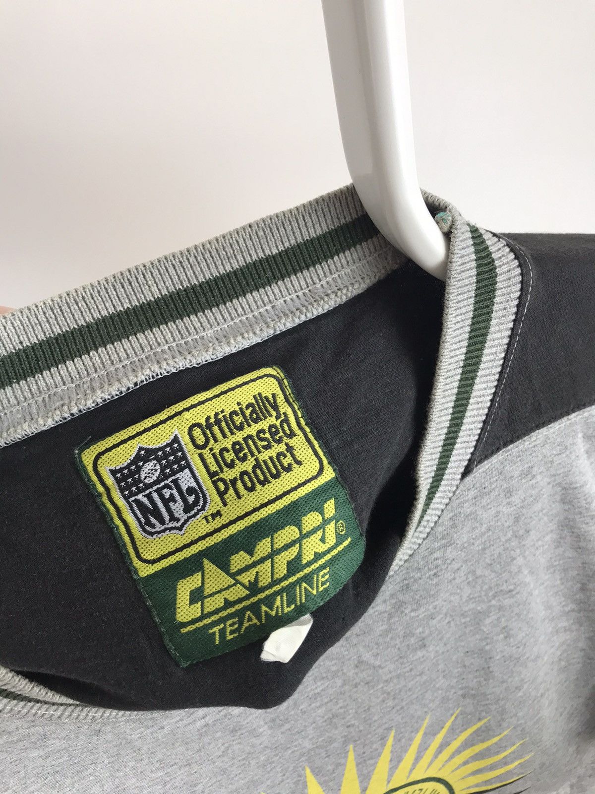 Vintage Vintage Campri Teamline Packers Big Logo Tee Size US L / EU 52-54 / 3 - 4 Thumbnail