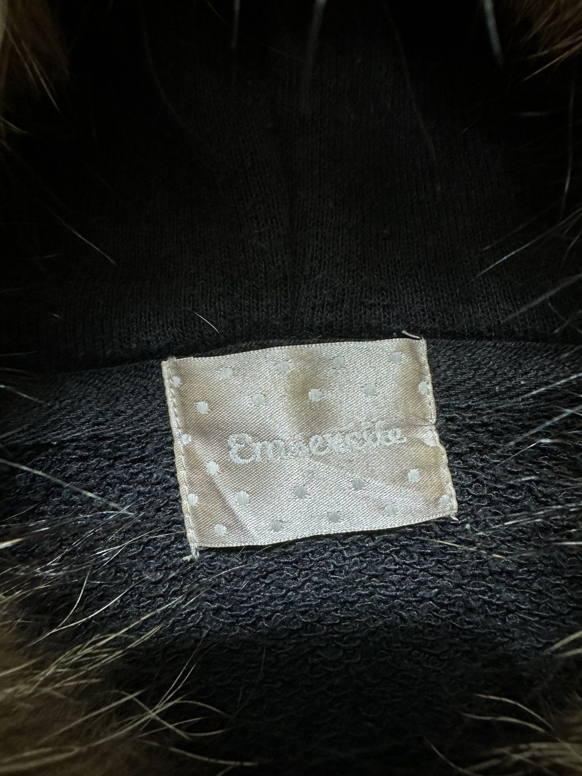 Japanese Brand CRAZY FADED CALL ME MAYBE SLEEVE MOHAIR FUR HOODIE LGB STYLE Size US M / EU 48-50 / 2 - 6 Thumbnail