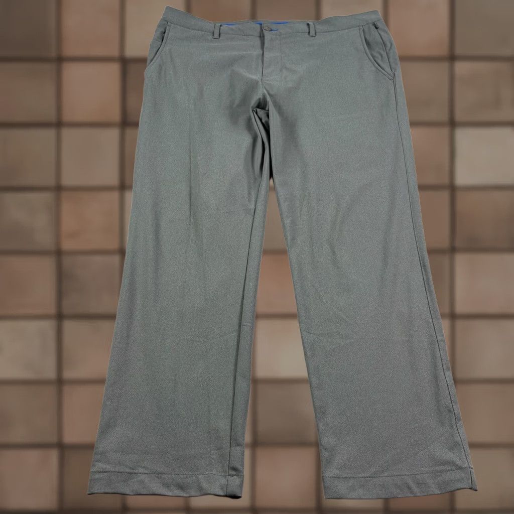 Vintage Twillory Pants Mens 38x30 Gray Chino Performance Stretch Casual Preppy Size US 38 / EU 54 - 1 Thumbnail