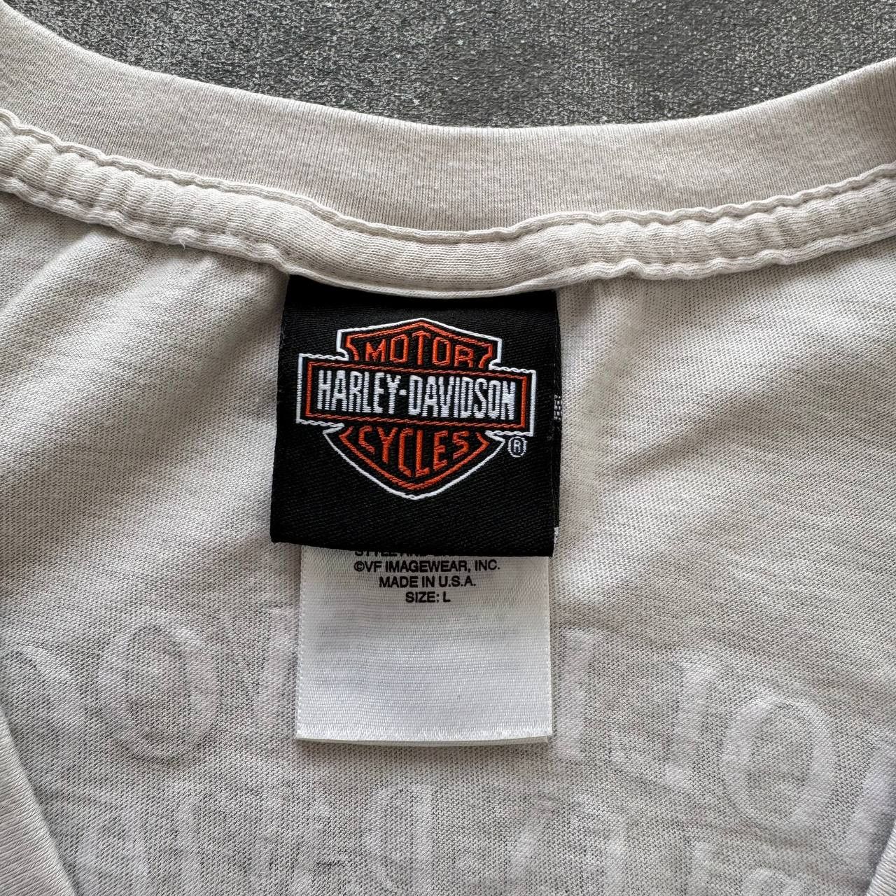 Harley Davidson × Japanese Brand × Vintage Y2K Harley Davidson Vintage Amazing T-Shirt Size L / US 10 / IT 46 - 10 Thumbnail