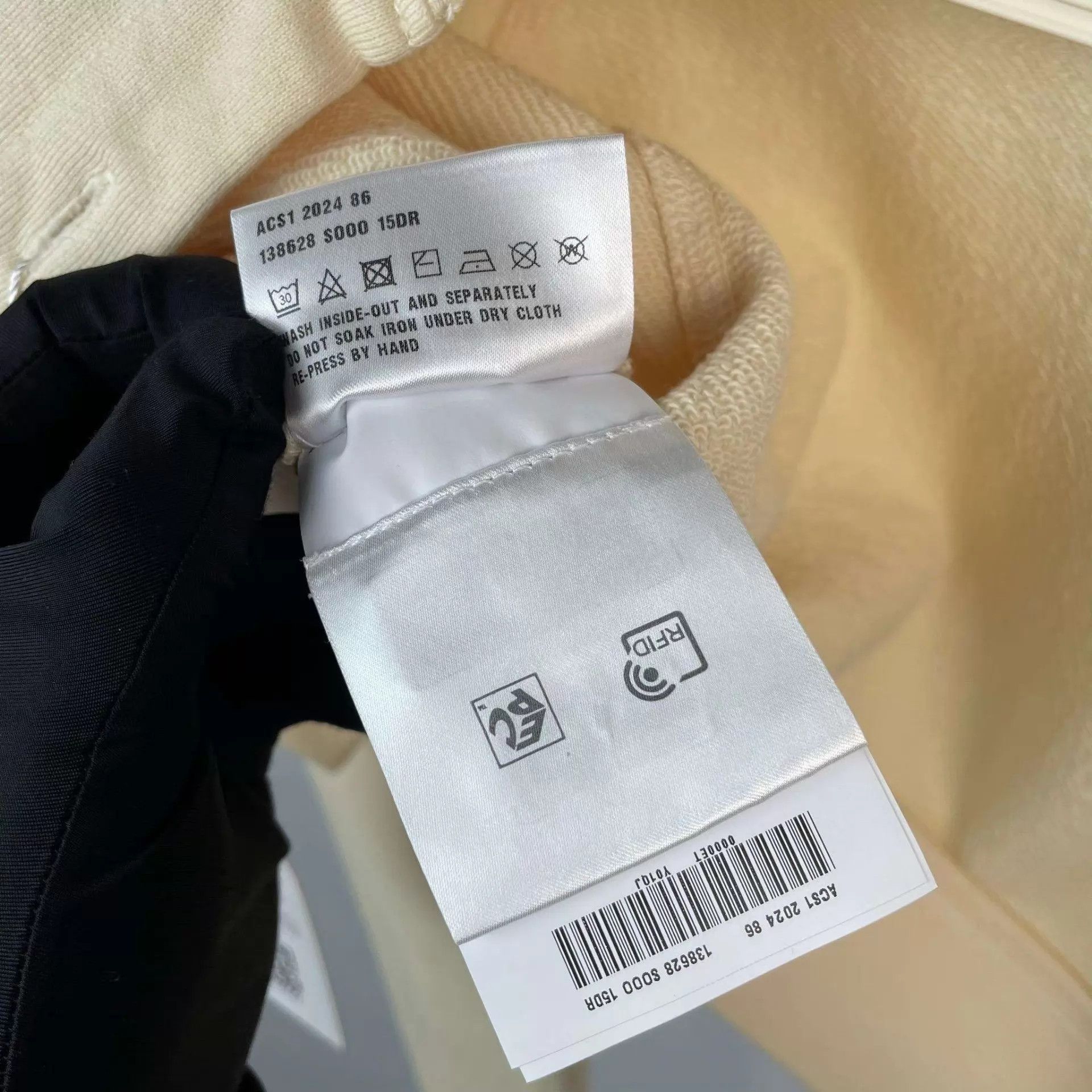 Prada Prada 95 New short cotton jacket XS pale yellow Size XS / US 0-2 / IT 36-38 - 6 Thumbnail