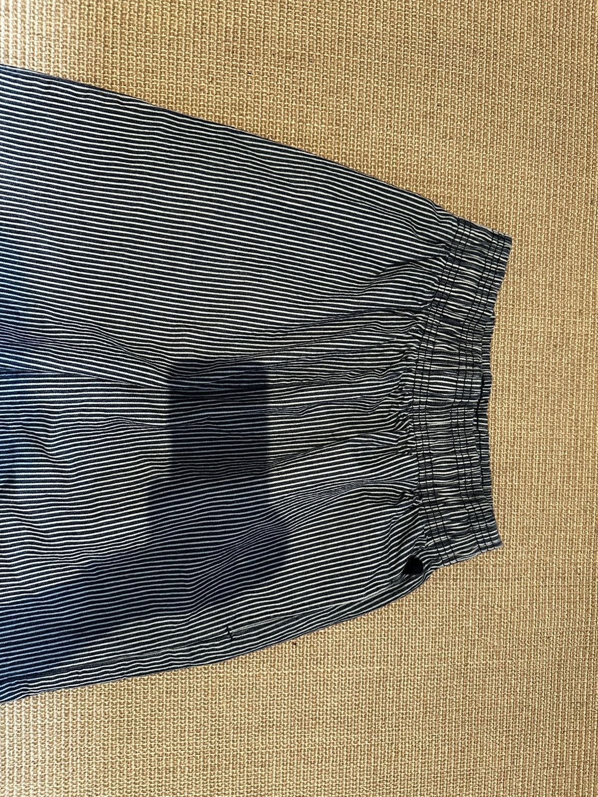 Other Blue striped wide leg cookman pants Size US 32 / EU 48 - 6 Thumbnail