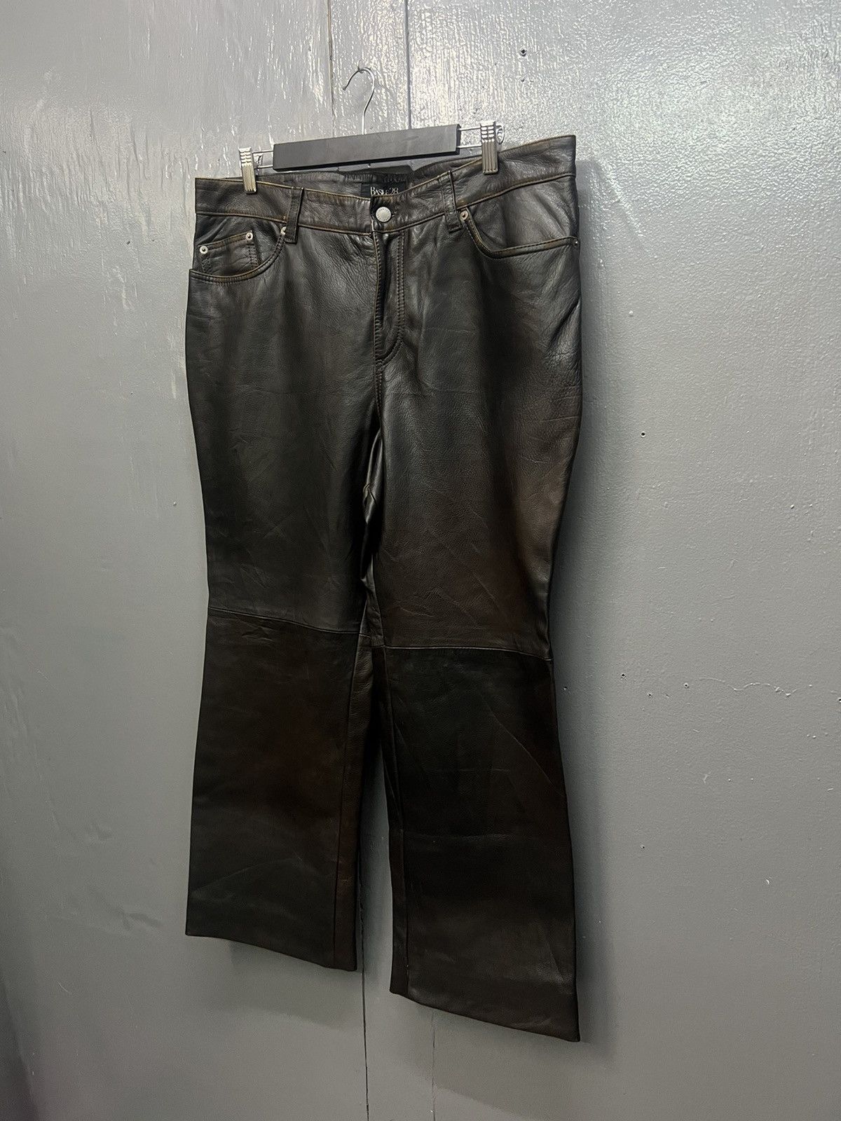Genuine Leather Basile 28 Genuine Leather Pants Size 36 Size US 36 / EU 52 - 2 Thumbnail