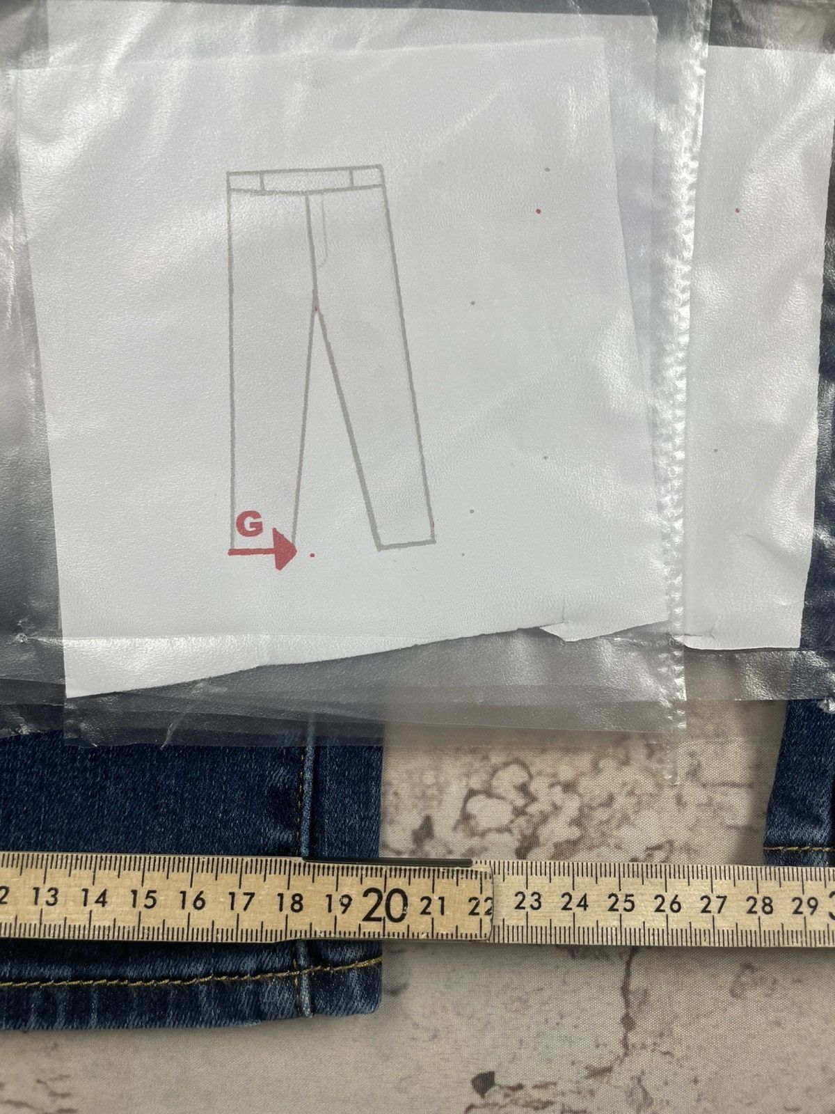 Levi's Levis W27 L34 715 Bootcut Jeans Slim Fit Blue Classic Denim Size 27" / US 4 / IT 40 - 12 Thumbnail