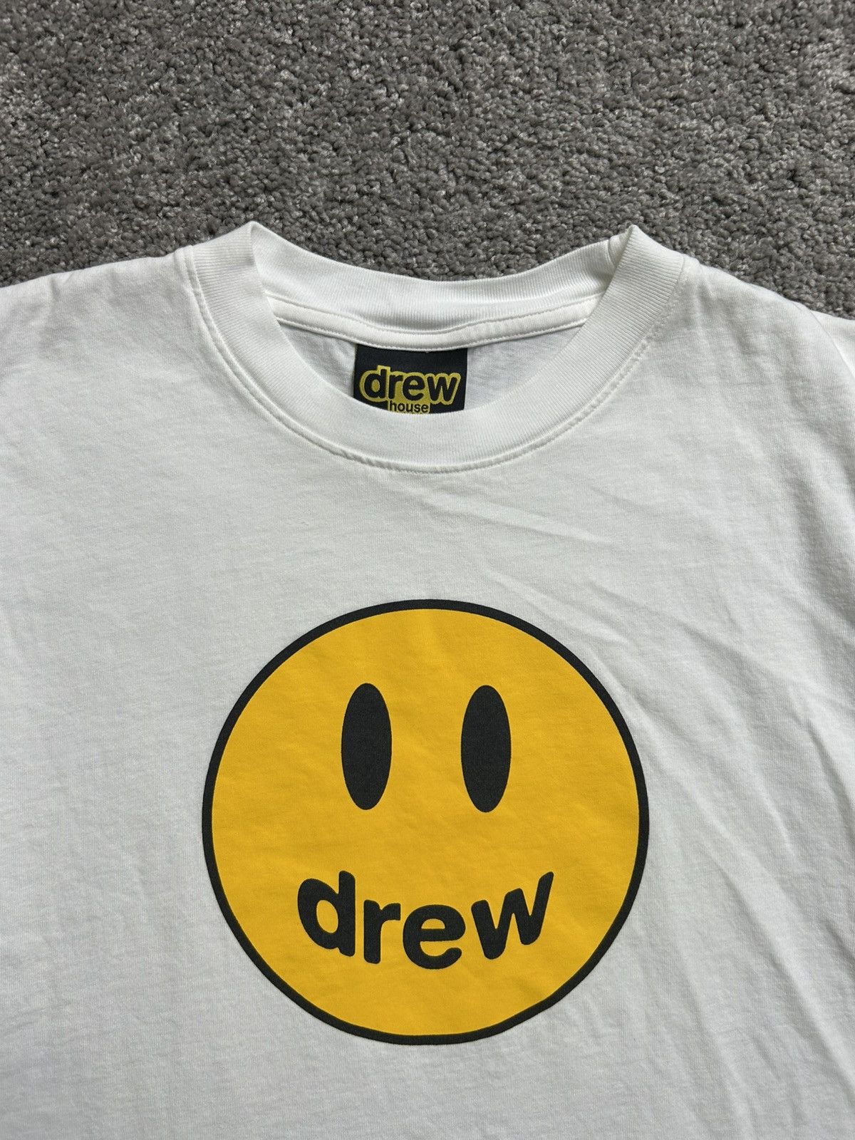 Drew House Drew House Mascot Tee Made in USA White Size US M / EU 48-50 / 2 - 2 Thumbnail