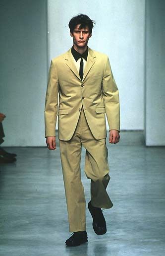 Prada S/S 1999 RUNWAY 3 BUTTON FORMAL SUIT Size 50R - 1 Thumbnail