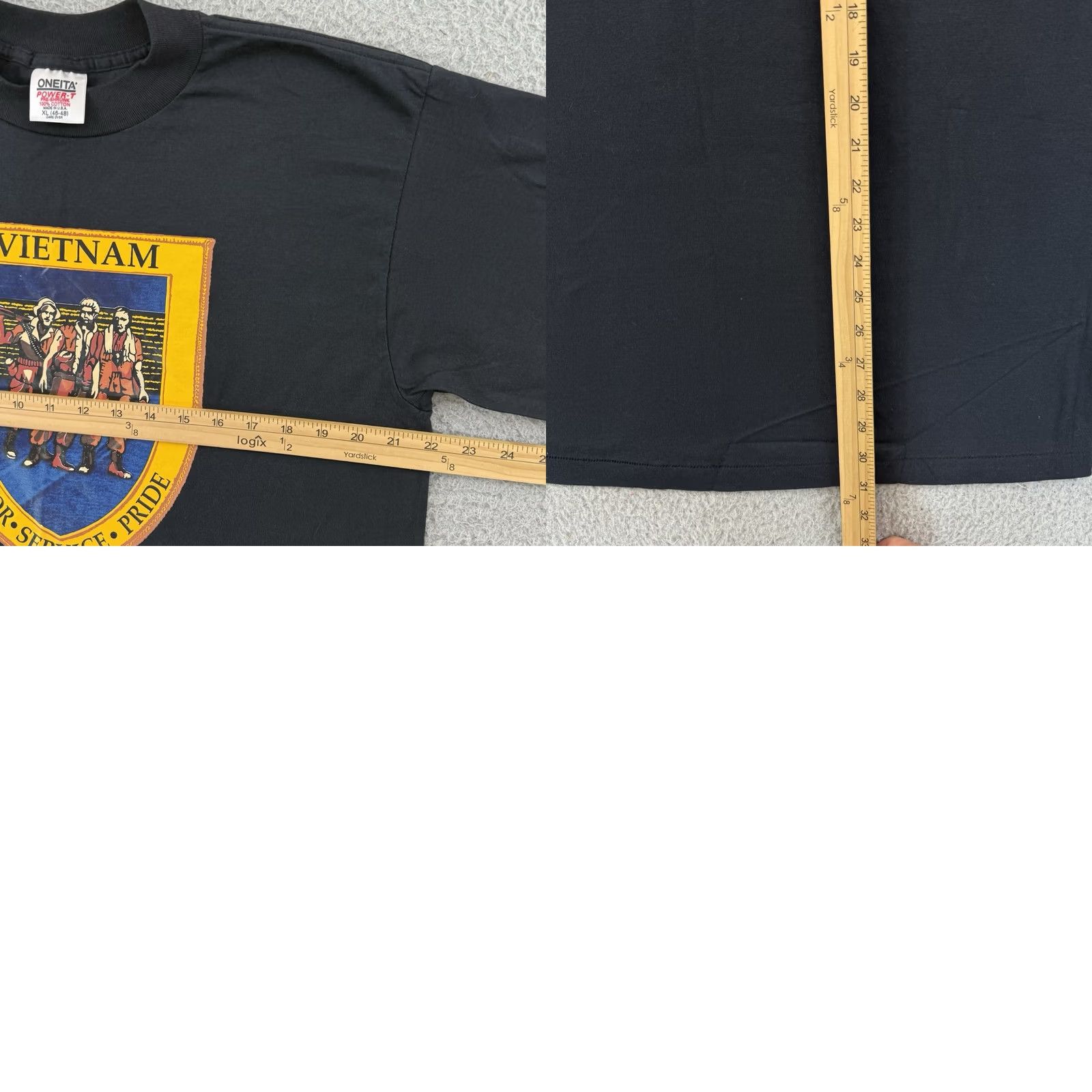 Vintage VINTAGE Vietnam War Veteran Shirt Mens XL Black Short Sleeve Military 90s USA Shirt XL Black Short Sleeve Military USA Mens Size US XL / EU 56 / 4 - 8 Thumbnail