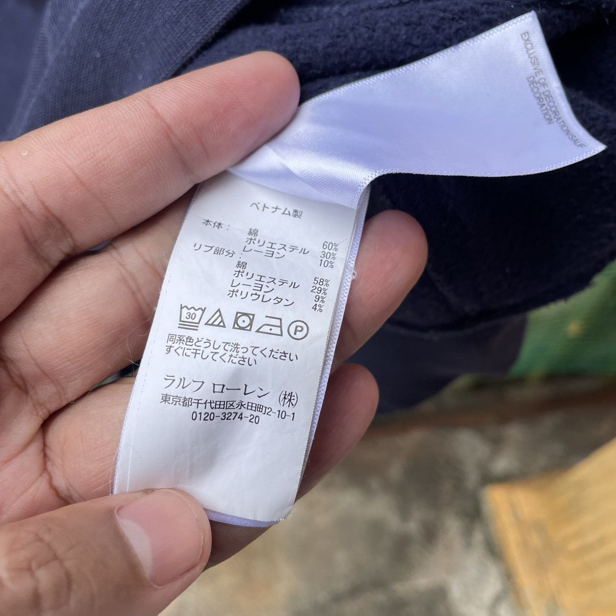 Polo Ralph Lauren 🔥Polo Ralph Lauren Small Pony Logo Blue Sweatshirts Size US M / EU 48-50 / 2 - 10 Thumbnail