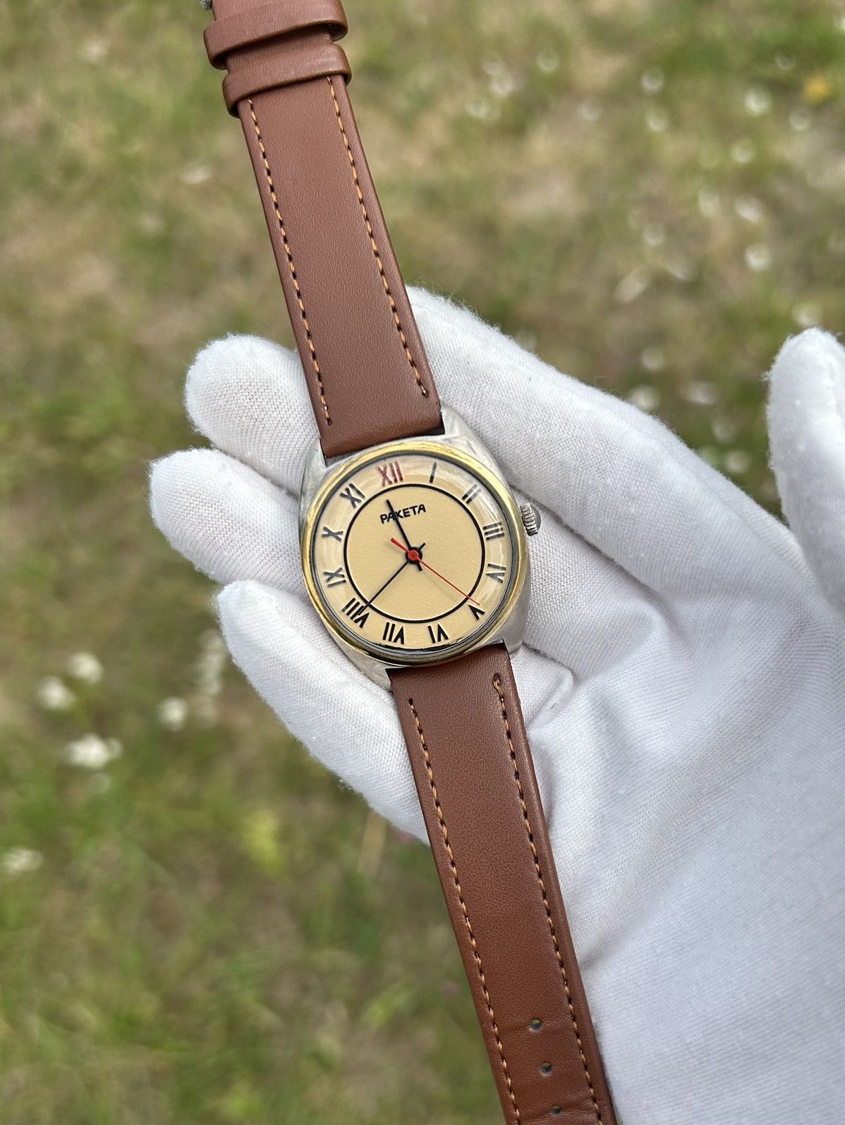 Vintage Vintage Watch Raketa Soviet USSR Mechanical Authentic 1980s Size ONE SIZE - 17 Thumbnail