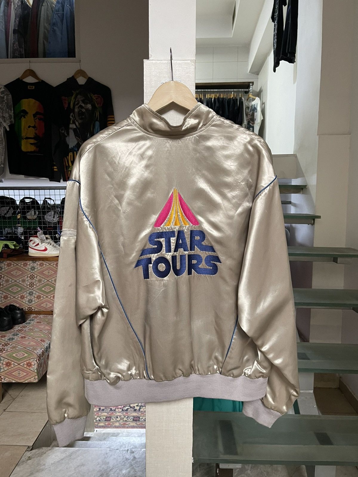 Vintage Vintage Star Tours 80s Jacket Size US XL / EU 56 / 4 - 2 Thumbnail