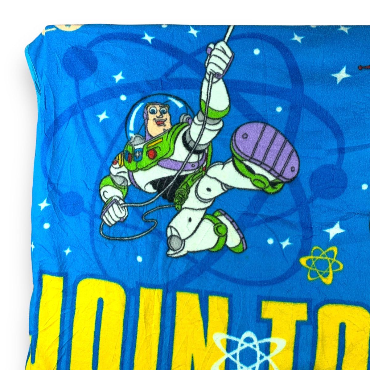 Disney Vintage DISNEY PIXAR BUZZ LIGHTYEAR Fleece Blanket Join Size ONE SIZE - 2 Thumbnail