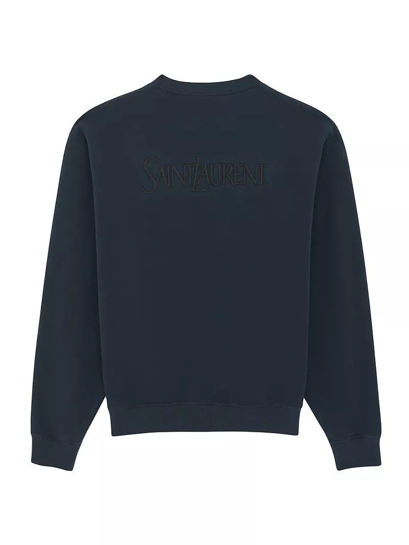 Saint Laurent Paris o1b1hav110425 Sweatshirt & Hoodie in Blue Size US M / EU 48-50 / 2 - 3 Thumbnail