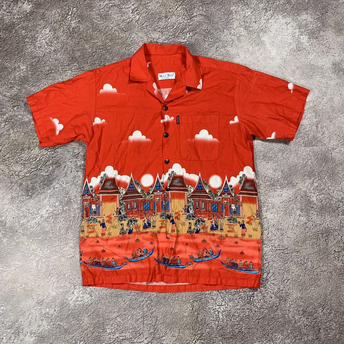 Vintage Vintage Y2K All Over Print Graphic Tee Streetwear Japan S Size US S / EU 44-46 / 1 - 1 Thumbnail