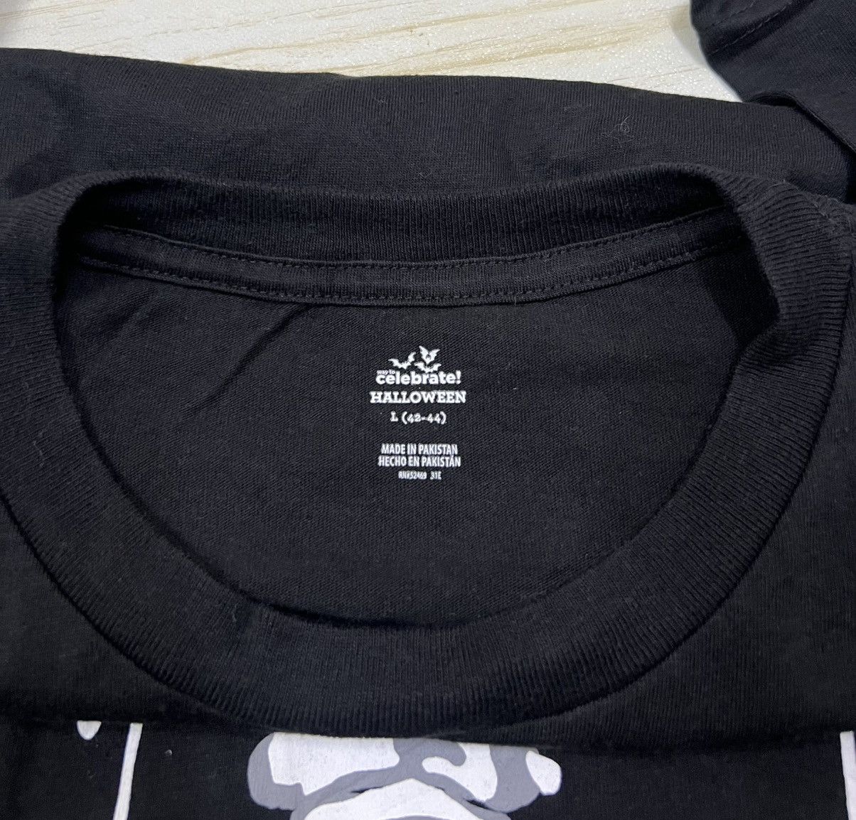 Other Skeleton Rib Cage And Spine Art Black T-shirt Size US L / EU 52-54 / 3 - 4 Thumbnail