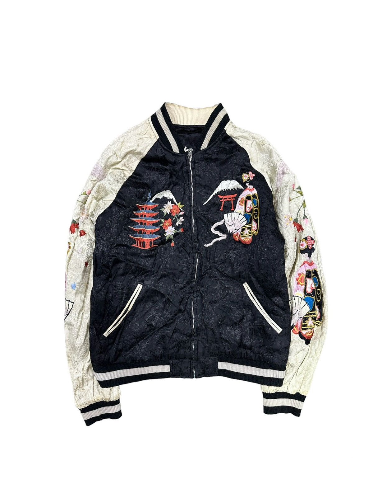 Toyo Enterprises Vintage Japanese Brand Sukajan Reversible Jacket Size US M / EU 48-50 / 2 - 23 Thumbnail