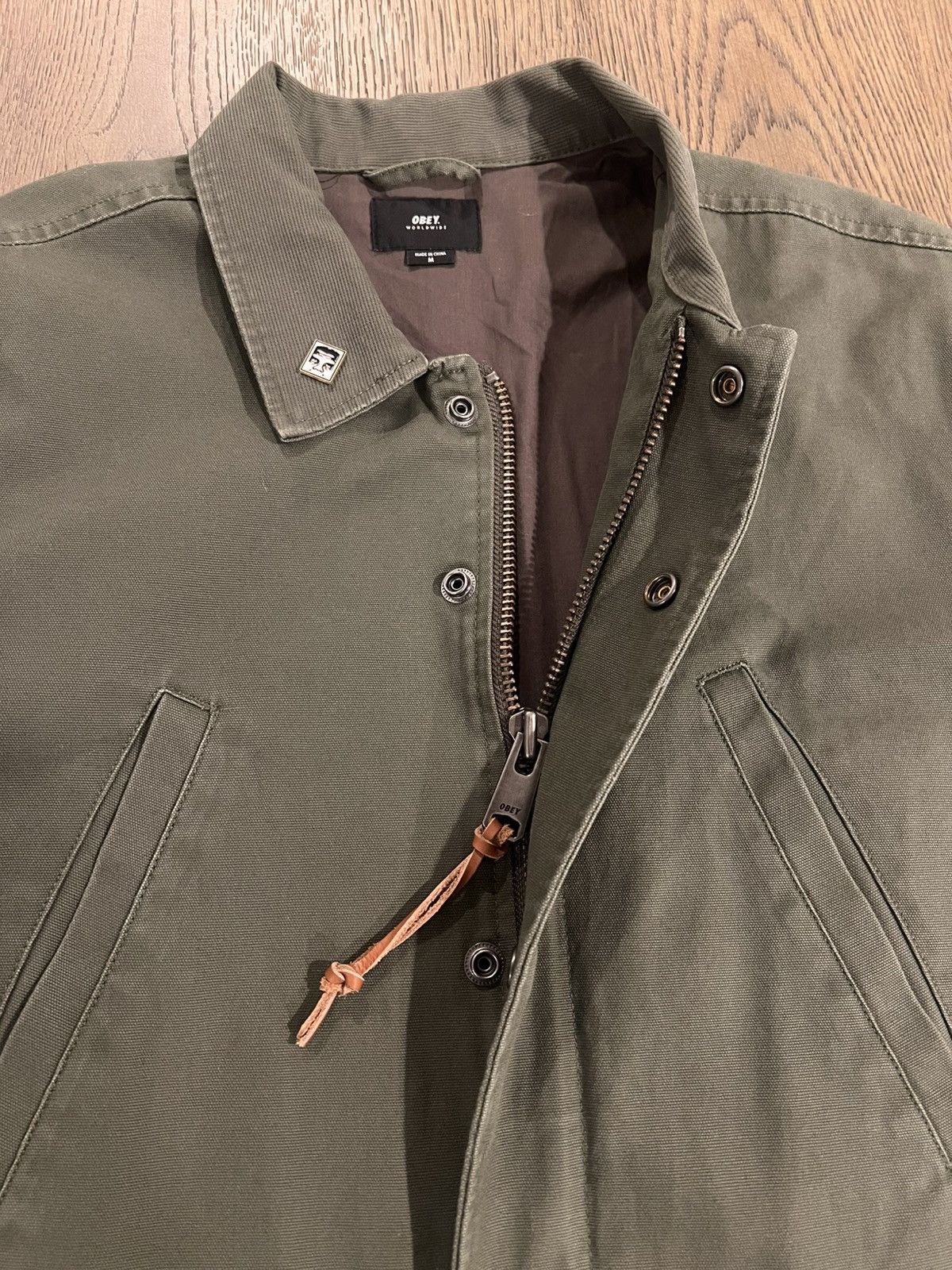 Obey Obey Worldwide Chore Coat, Army Olive Size US M / EU 48-50 / 2 - 4 Thumbnail