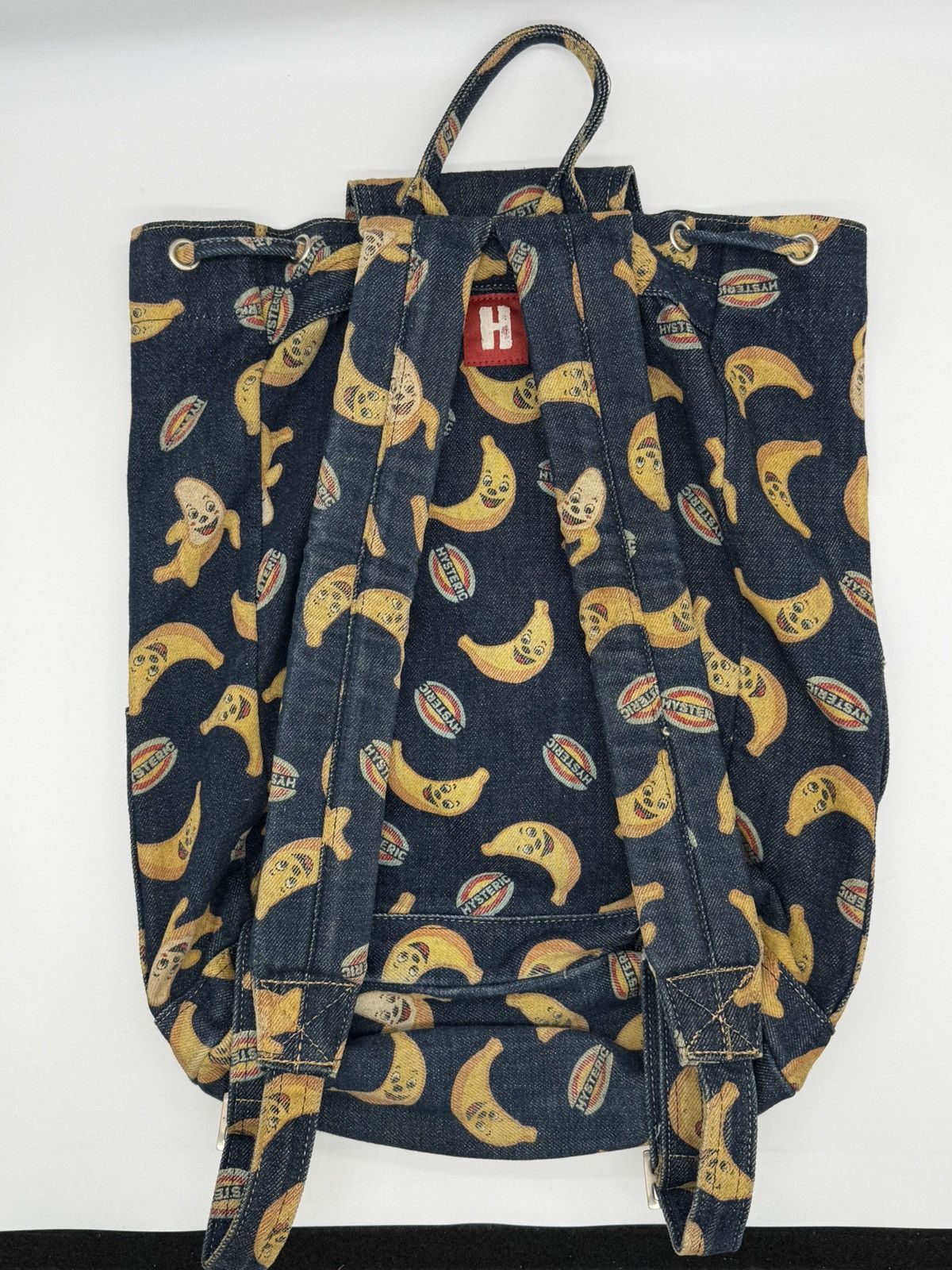 Hysteric Glamour Vintage 90s Hysteric Glamour Banana Denim Backpack Size ONE SIZE - 3 Thumbnail