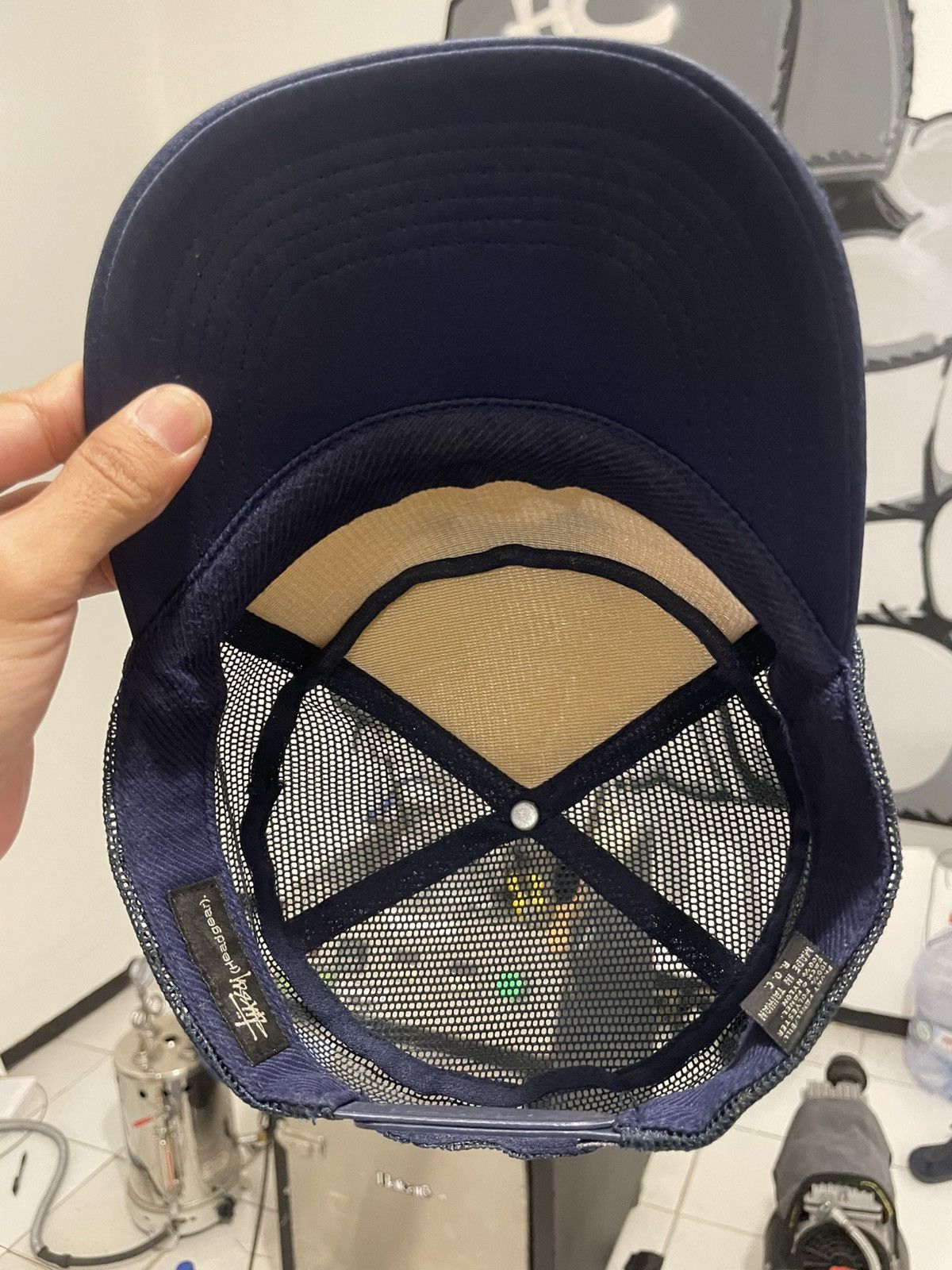 Japanese Brand × Stussy × Vintage Vintage stussy trucker hat Size ONE SIZE - 5 Thumbnail