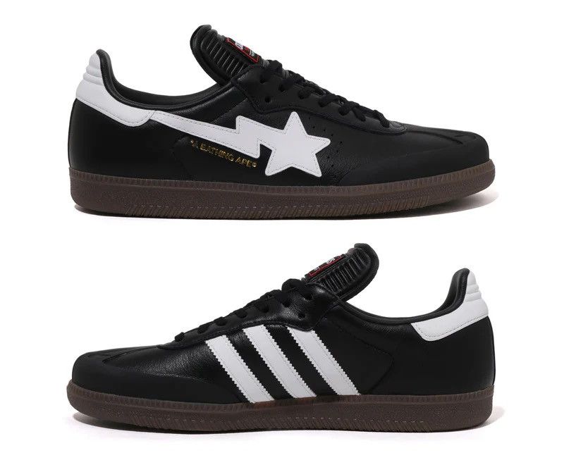 Bape Bape Adidas Samba Size ONE SIZE - 3 Thumbnail
