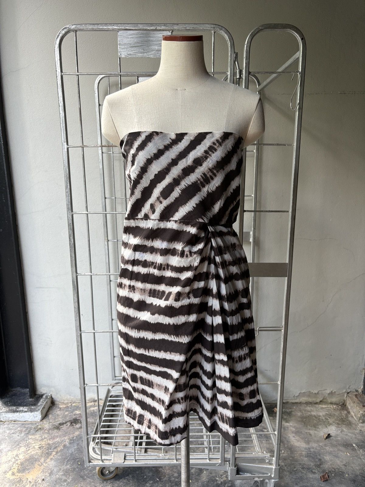 MaxMara tie dry dress