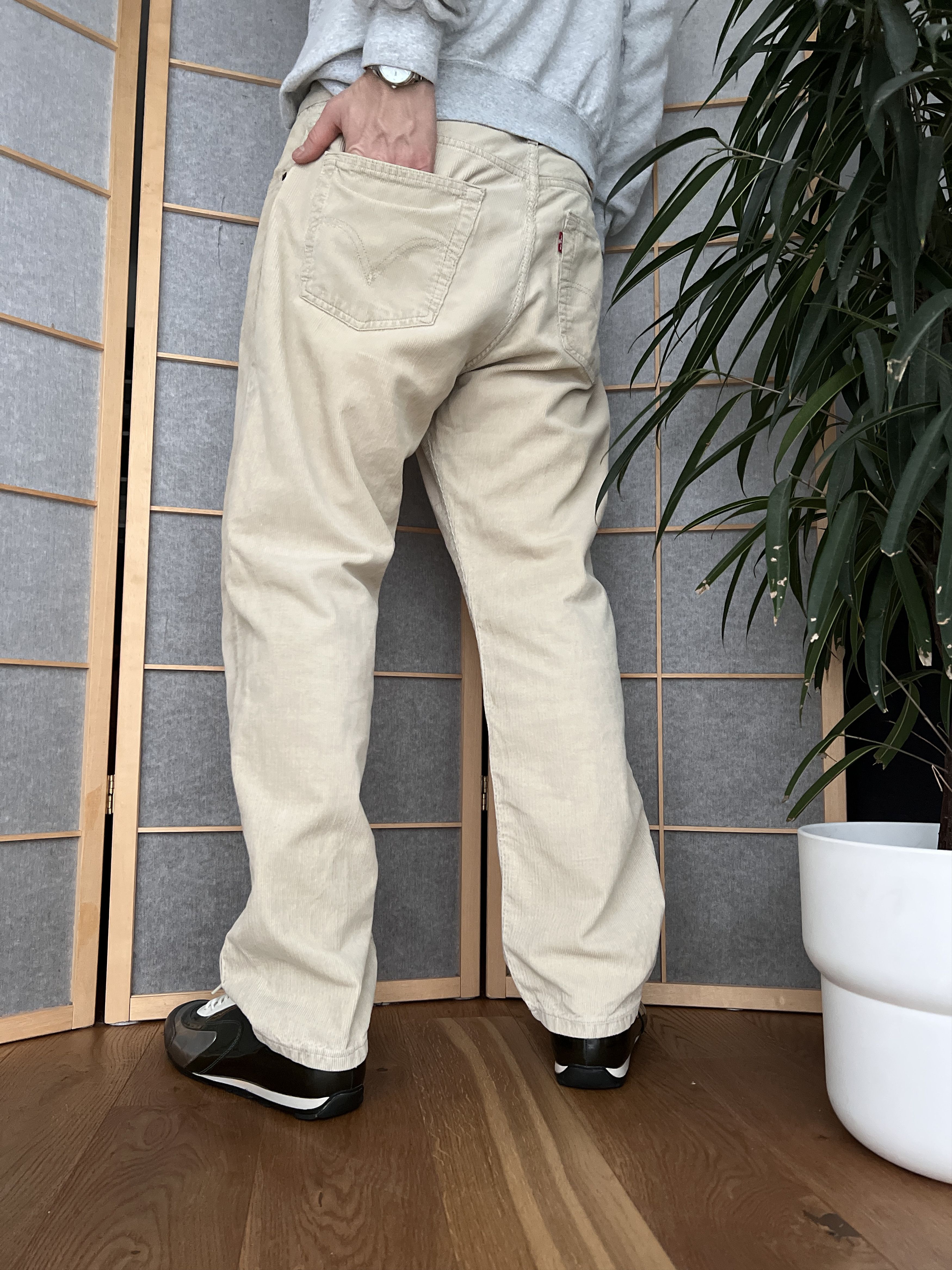 Levi's Vintage Clothing Levis 751 vintage 00s corduroy velvet straight regular pants Size US 36 / EU 52 - 10 Thumbnail