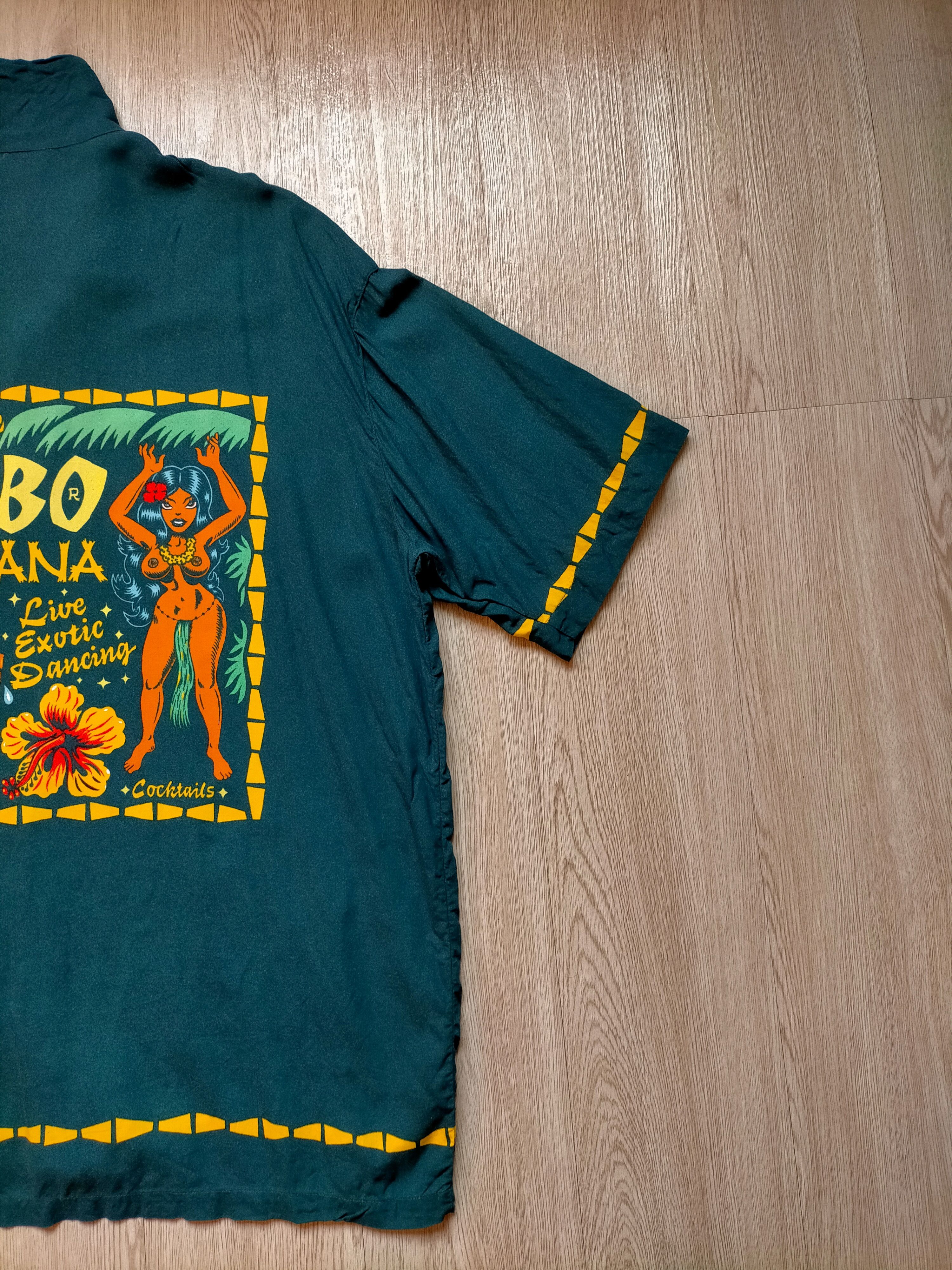 Mambo Vintage 90s Mambo Loud Hawaii Rayon Shirt Button Ups Size US M / EU 48-50 / 2 - 8 Thumbnail