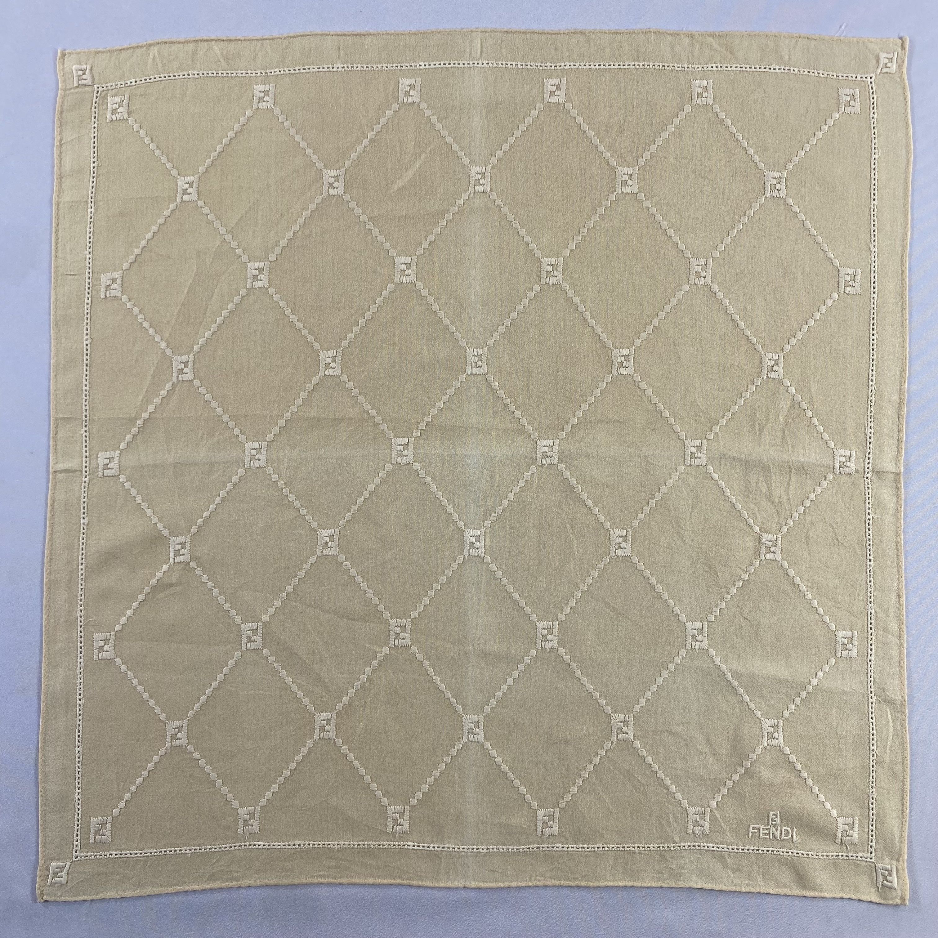 Vintage Fendi Handkerchief / Neckerchief / Bandana-P595 Size ONE SIZE - 1 Thumbnail