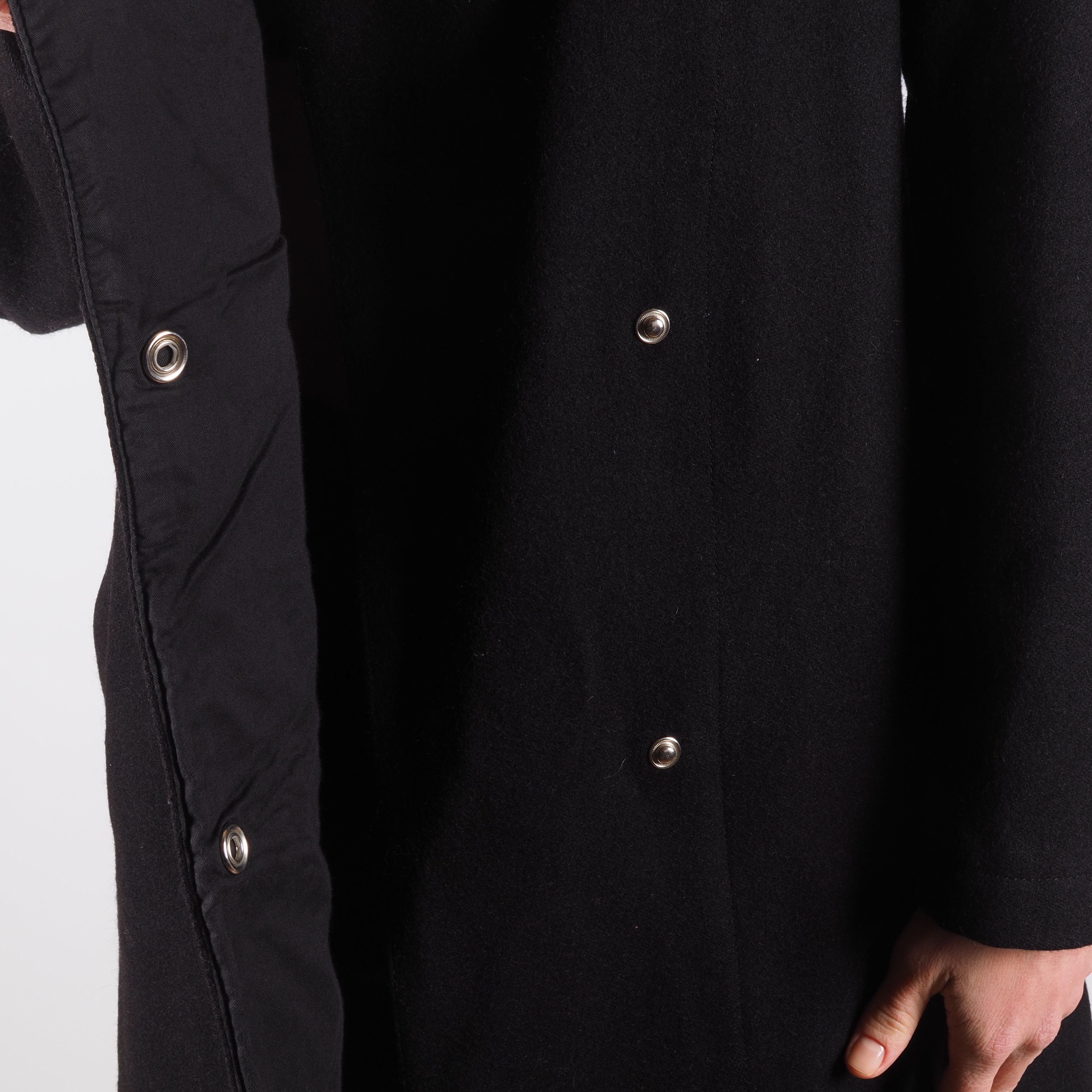 Maison Margiela Maison Margiela Vintage Wool Black Belted Trench Coat Size M / US 6-8 / IT 42-44 - 5 Thumbnail