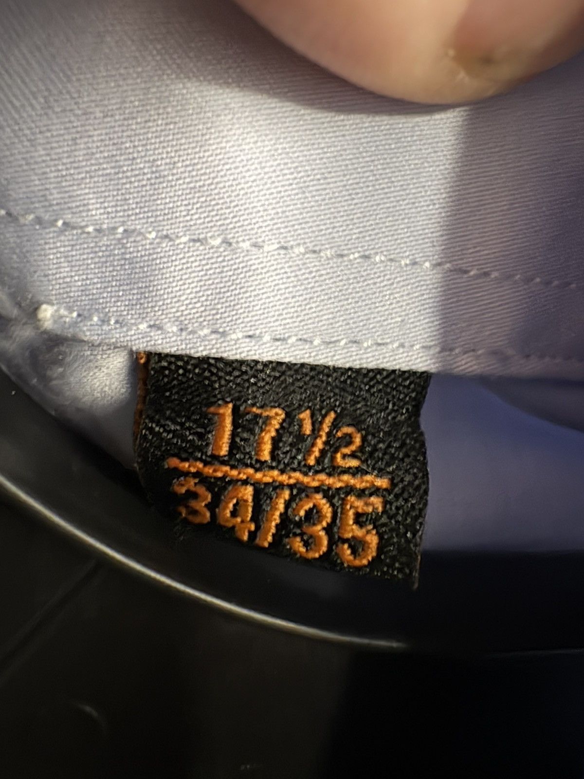 Other Tiglio Luxe Doppio Ritorto Dress Shirt 171/2 34/35 LightBlue Size US L / EU 52-54 / 3 - 4 Thumbnail
