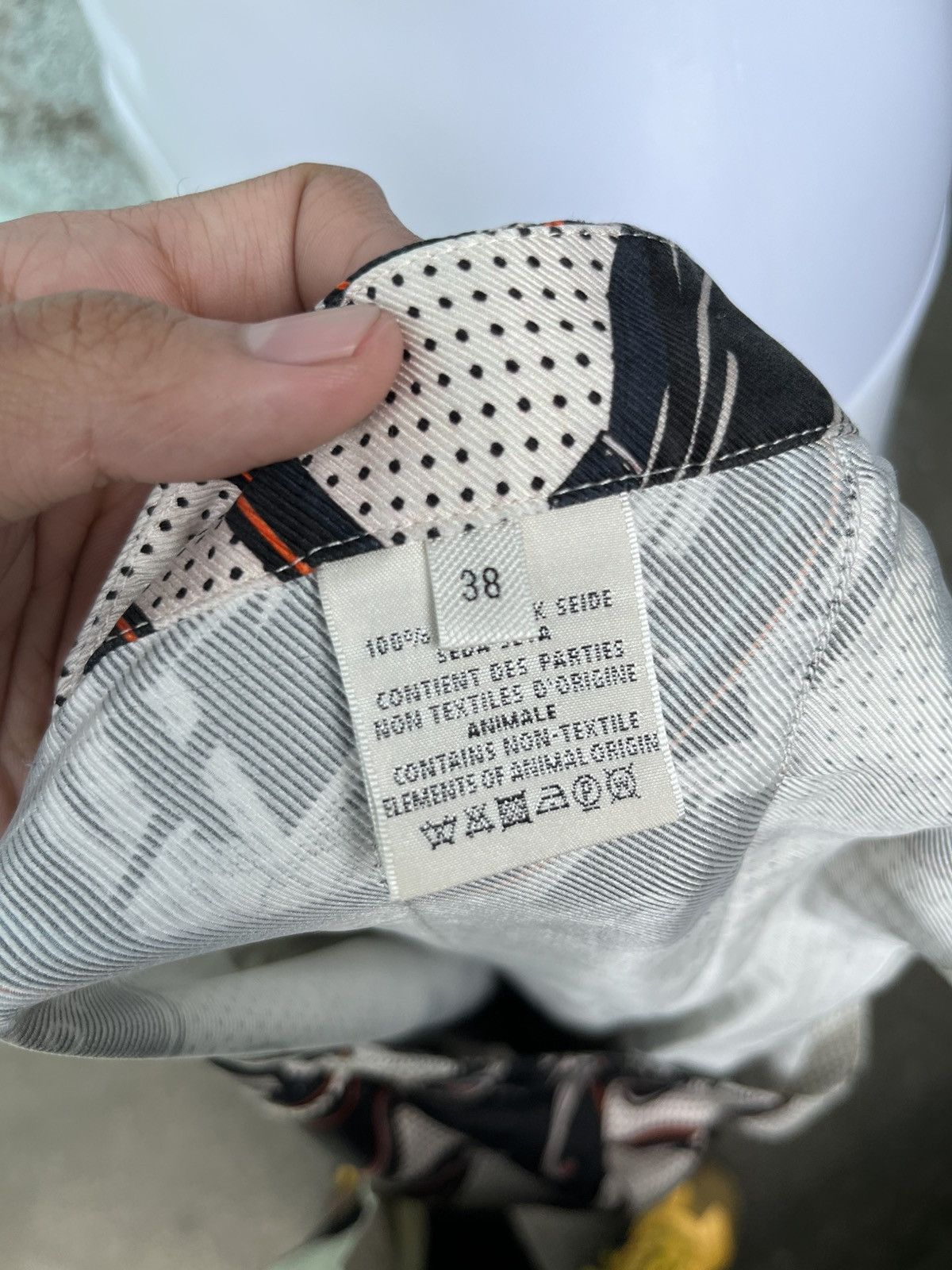 Hermes Silk Printed Carriage Midi Skirt Size 26" / US 2 / IT 38 - 6 Thumbnail