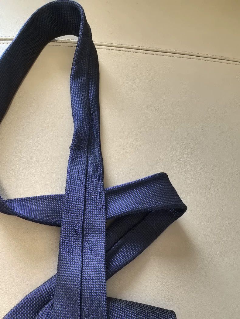 Louis Vuitton stylish blue patterned men's tie-2507 Size ONE SIZE - 7 Thumbnail