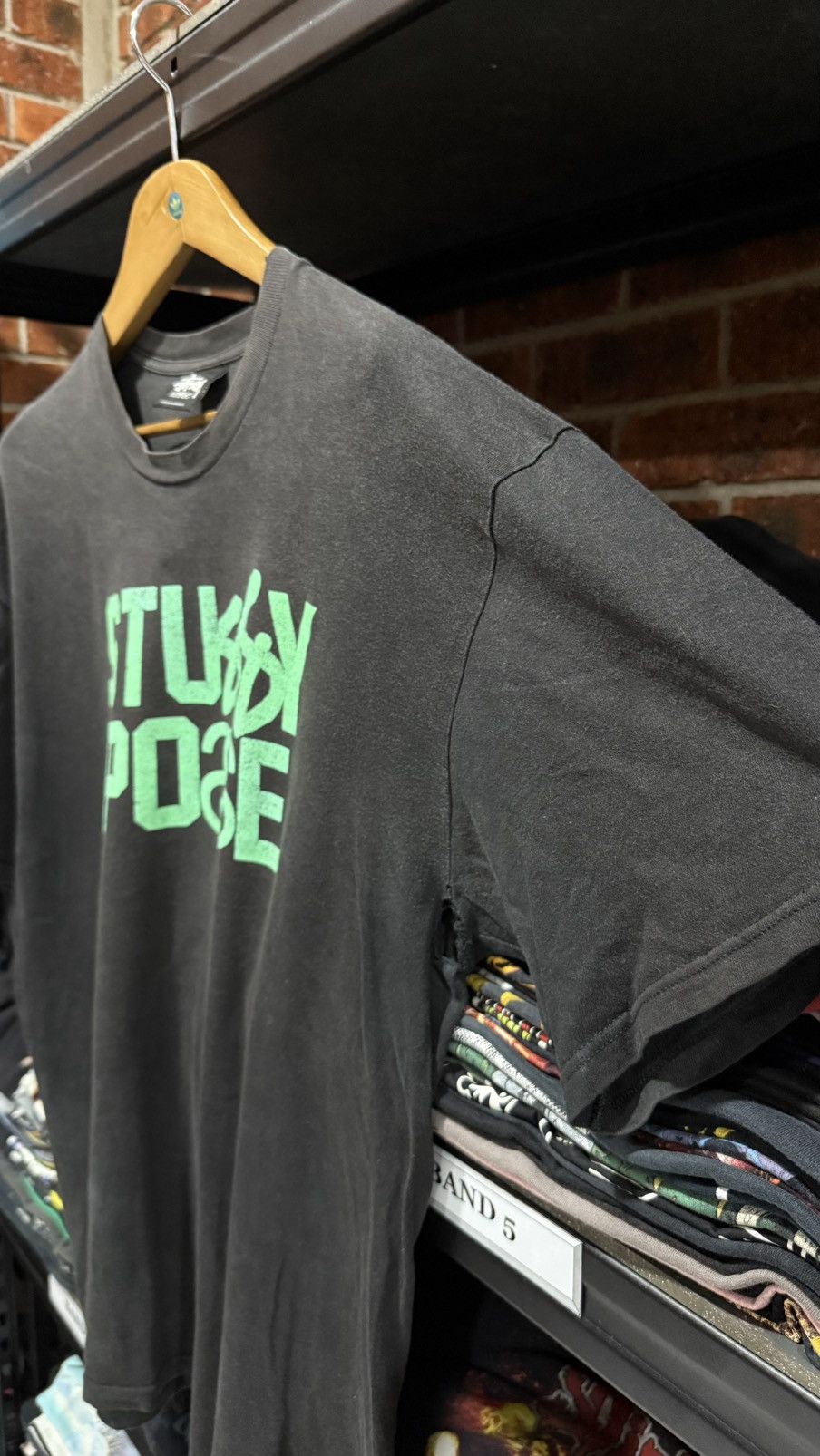 Stussy Thrashed Vintage Stussy Posse Streetwear Sun Faded Tee Size US XL / EU 56 / 4 - 8 Thumbnail