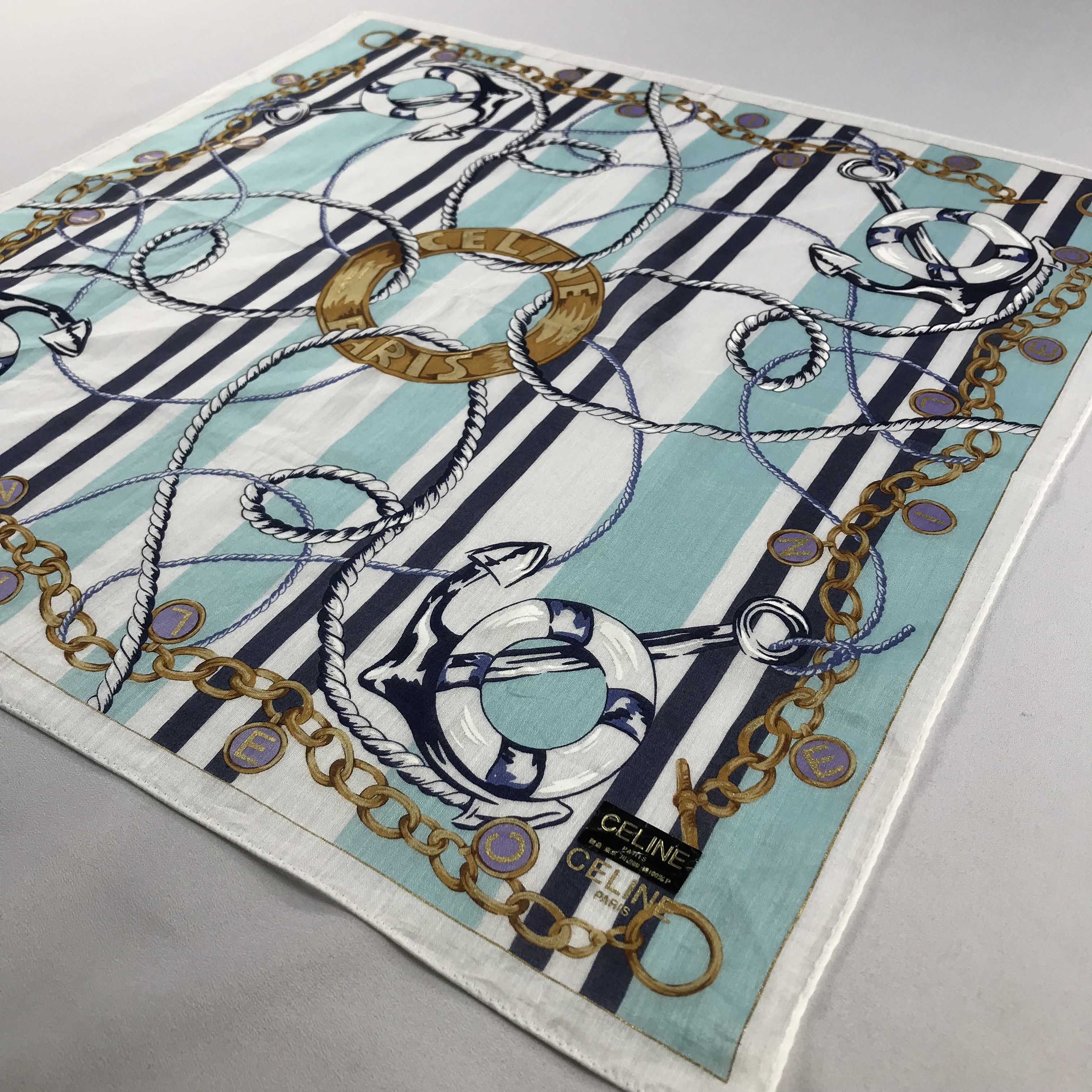 Celine Celine Handkerchief / Bandana / Neckerchief C822 Size ONE SIZE - 4 Thumbnail
