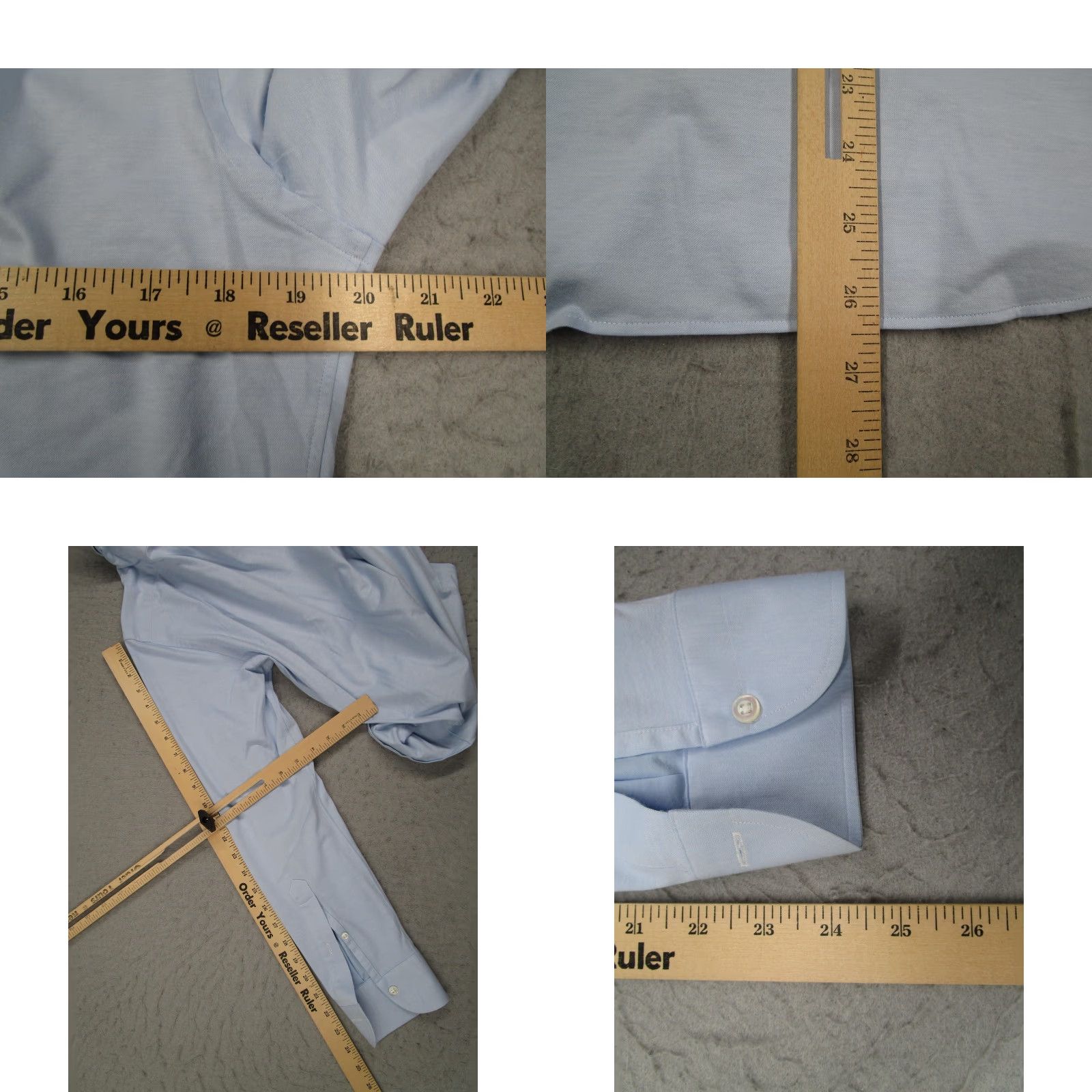 Madison Barneys New York Madison Shirt Mens 15.5 39 Blue Button Down Made in Japan Dress Shirt Long Sleeve Semi-Formal Office Casual Size US M / EU 48-50 / 2 - 8 Thumbnail