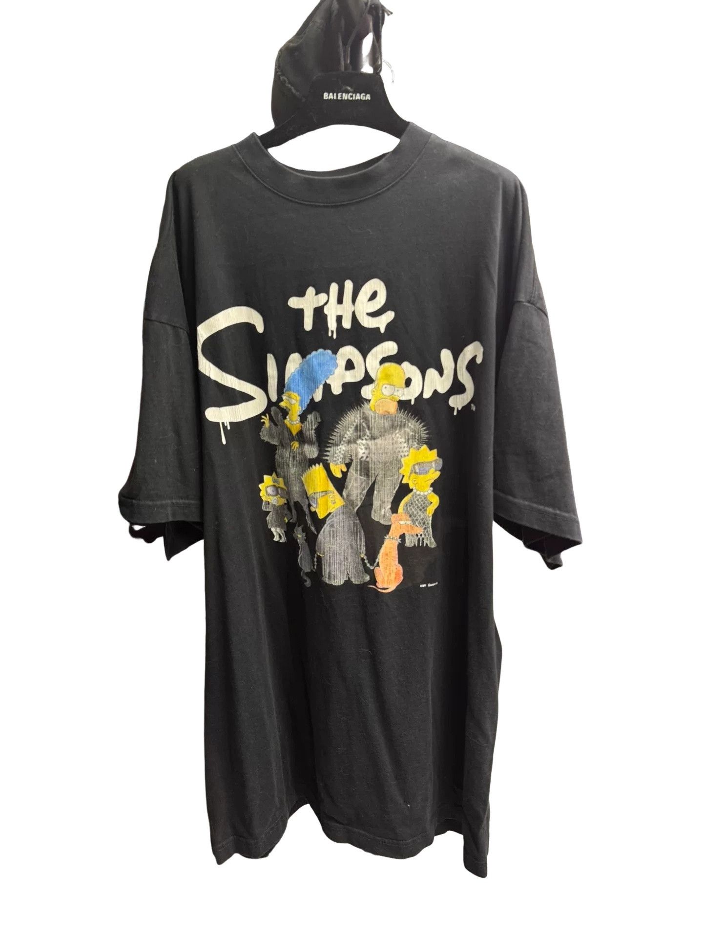 Balenciaga Balenciaga x The Simpsons Graphic T-Shirt Size M Size US M / EU 48-50 / 2 - 1 Thumbnail