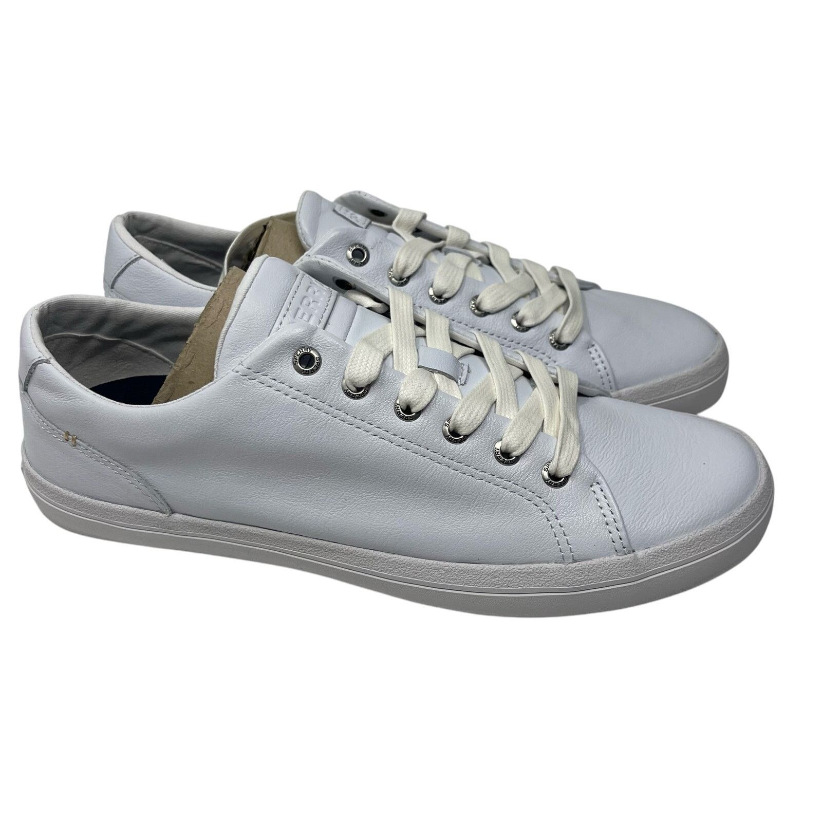 Sperry New Sperry Striper II LTT Leather White Sneaker sz 8.5 Size US 8.5 / EU 41-42 - 1 Thumbnail