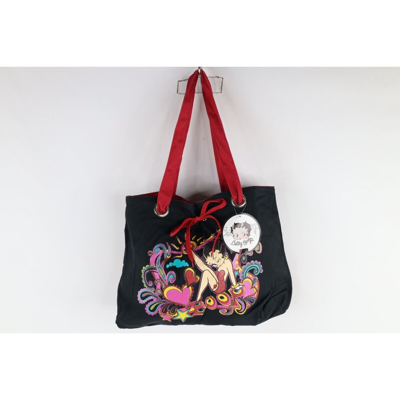 Vintage Deadstock Vintage Y2K Betty Boop Flower Handled Tote Bag Size ONE SIZE - 1 Thumbnail