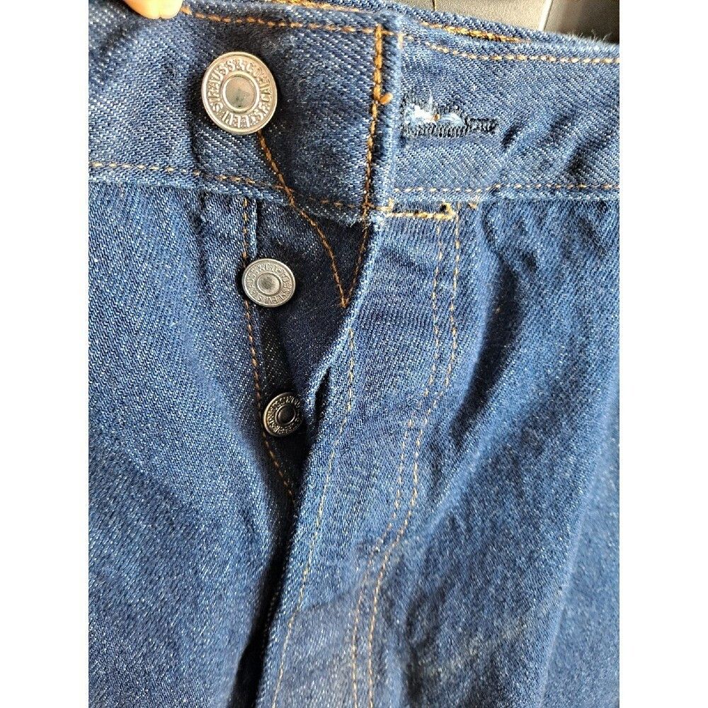Levi's Levi's 501 Jeans Button Fly Straight Leg Denim Pants W44 L32 Size US 44 / EU 60 - 5 Thumbnail