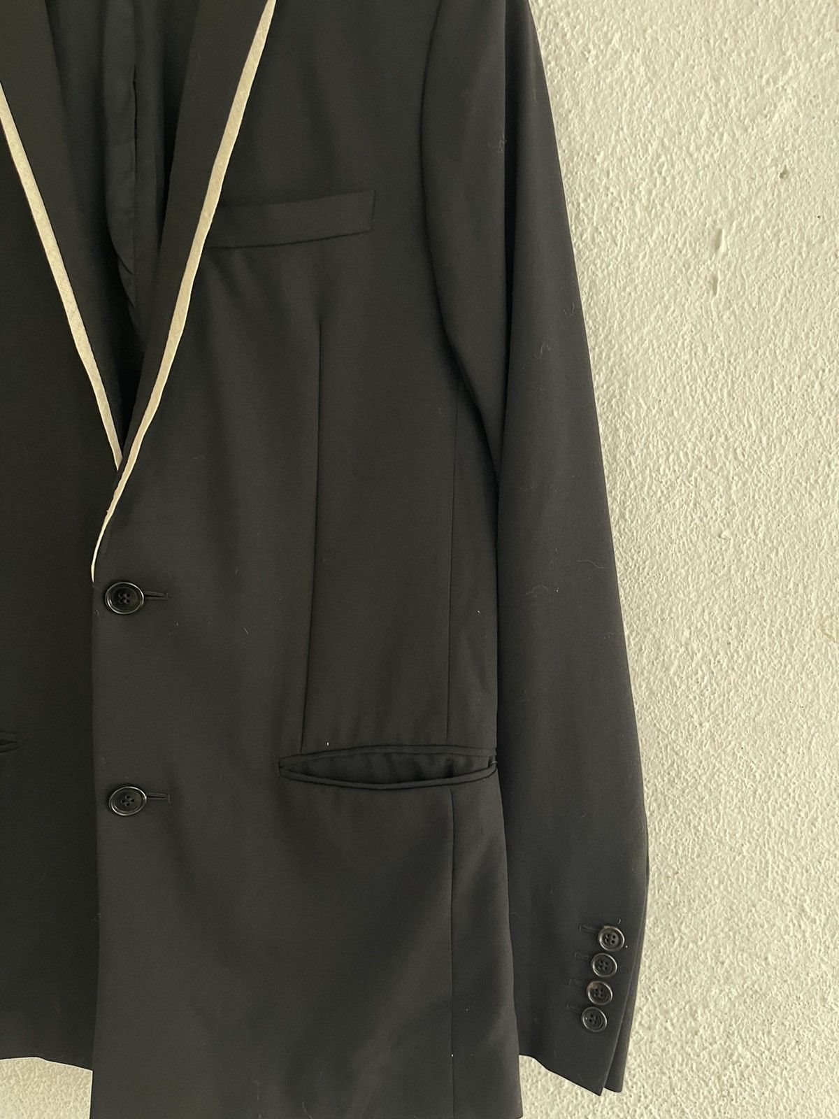 Dior Dior Homme Hedi Slimane Blazer Virgin Wool Size 38R - 5 Thumbnail