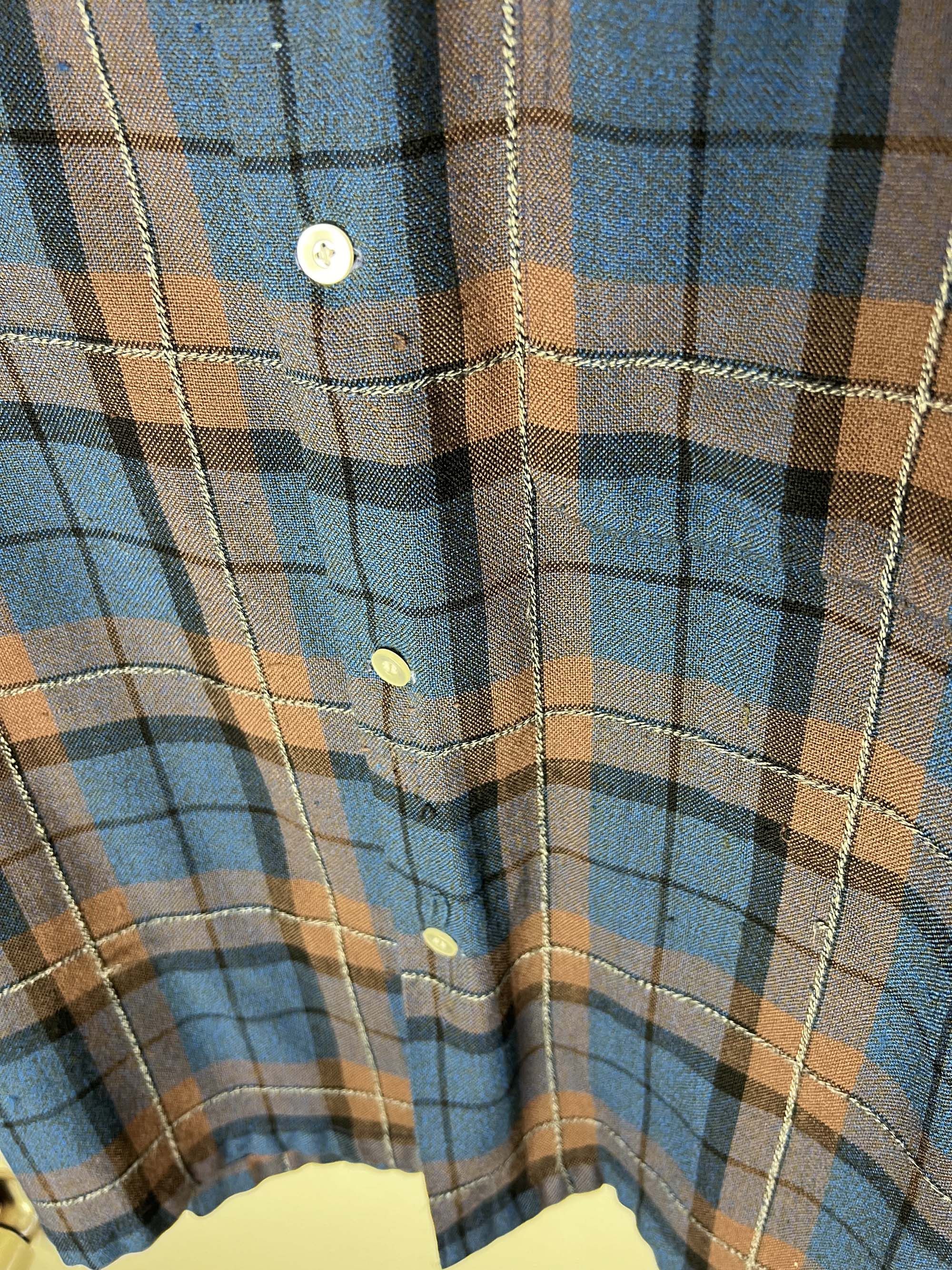 Arrow Vintage 1950's-1960's Arrow Time-Saver Wash and Wear Shirt Size US M / EU 48-50 / 2 - 9 Thumbnail