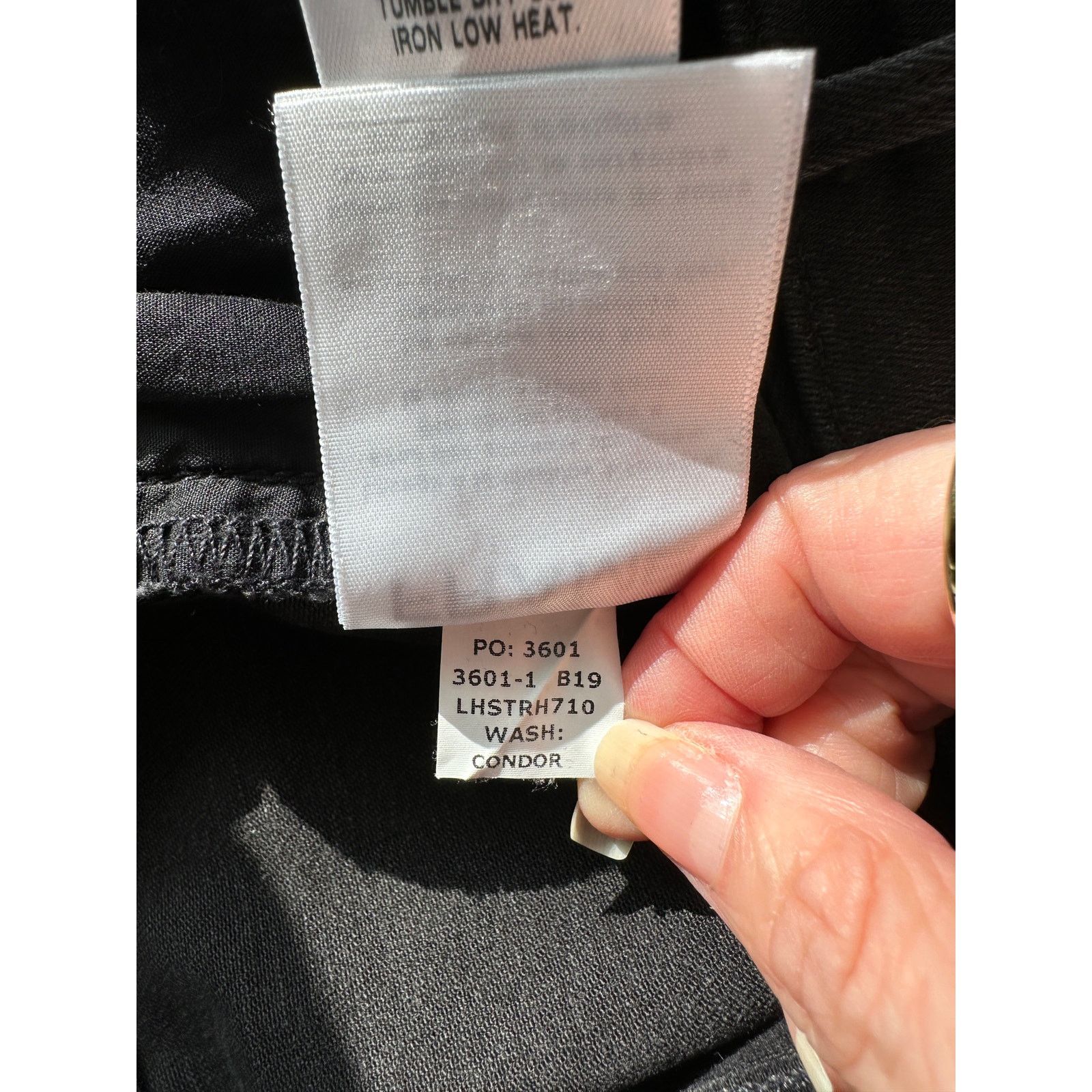 Frame NWT Frame Le High Straight Jeans Black Raw Hem Women's 27 Size 27" / US 4 / IT 40 - 10 Thumbnail