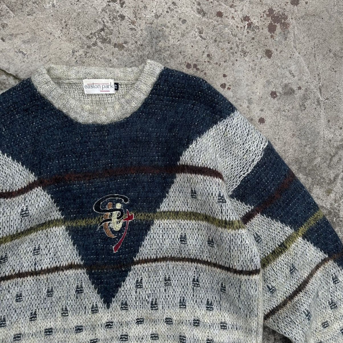 If Six Was Nine × Japanese Brand Vintage Japanese Style Rare Wool Sweater Abstract Logo 90s Size US L / EU 52-54 / 3 - 4 Thumbnail