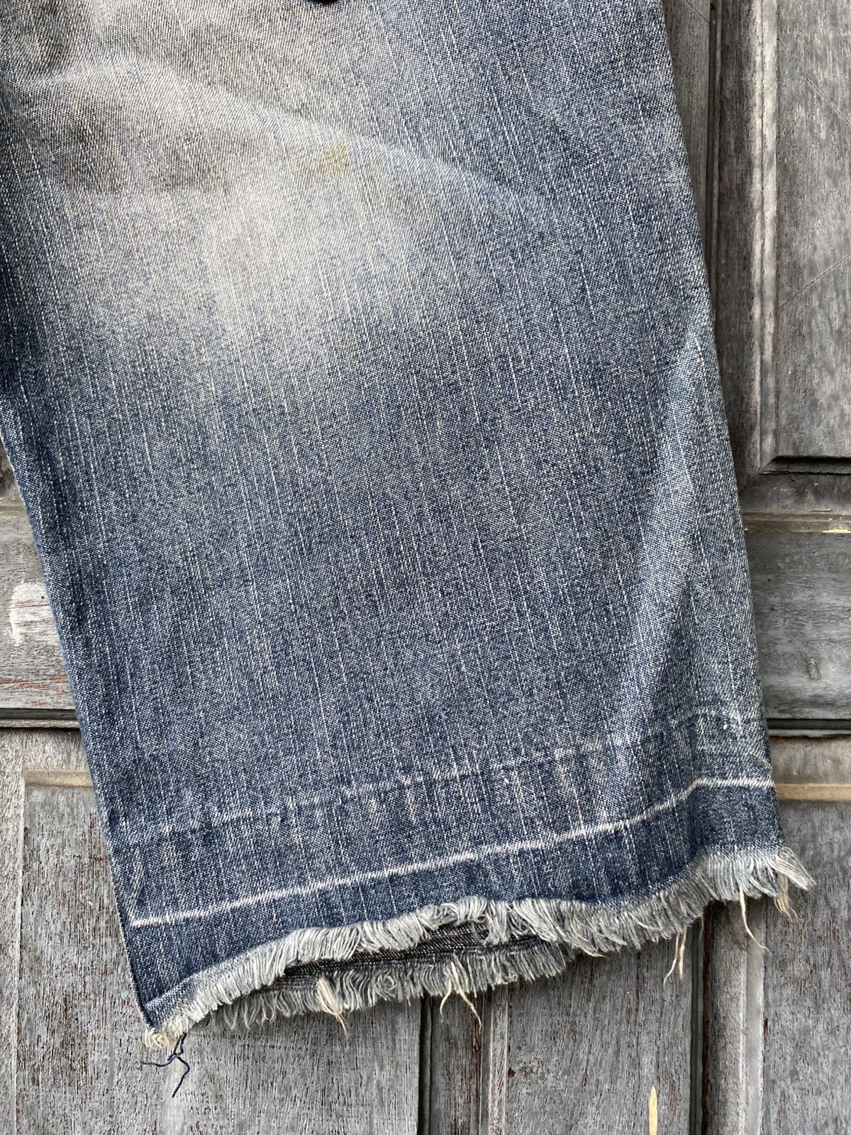 semanticdesign semanticdesign Short Jeans Denim Japanese Distressed Vintage Size US 30 / EU 46 - 12 Thumbnail