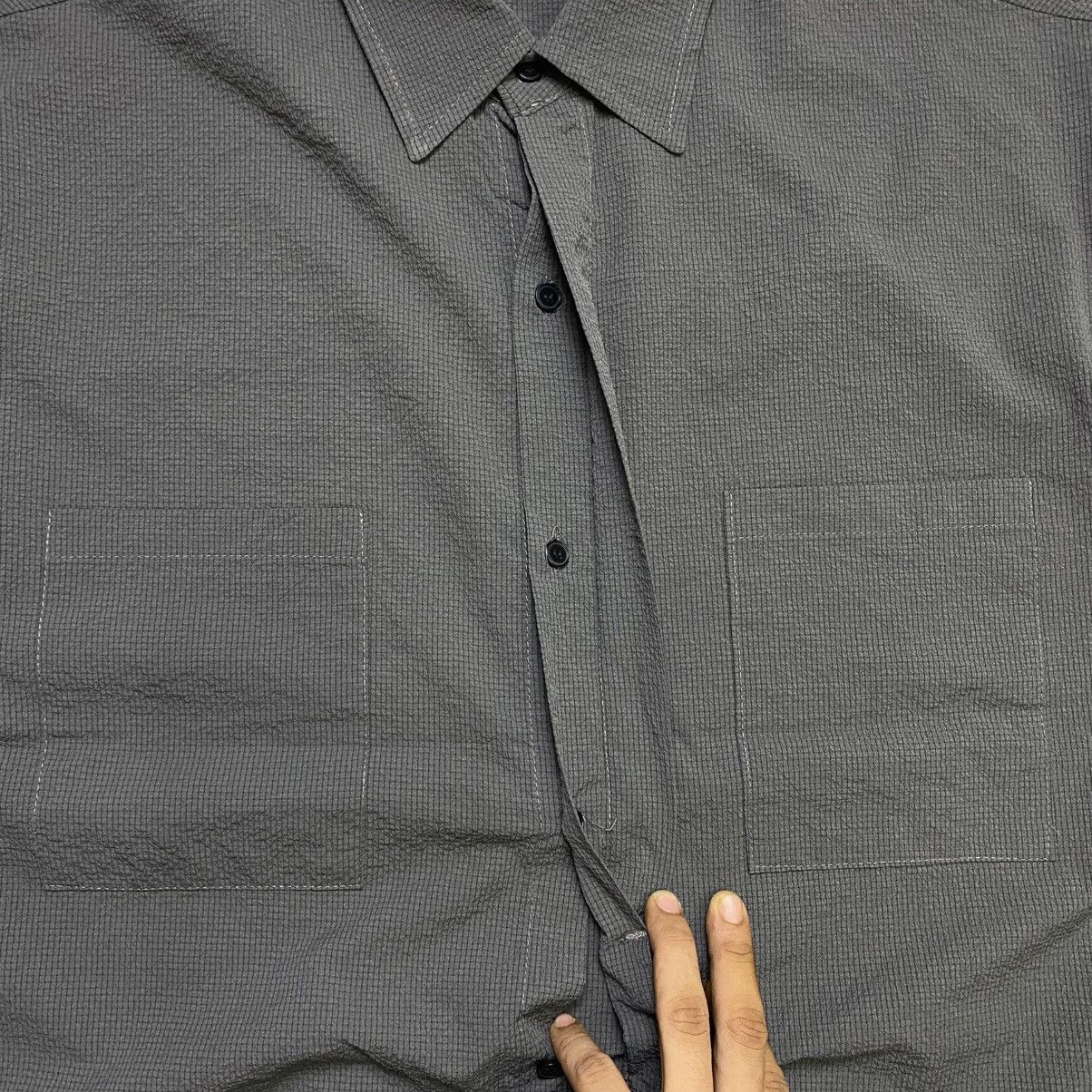 LIFUL MINIMAL GARMENTS Liful Minimal Garments Double Pocket Textured oversize shirt Size US L / EU 52-54 / 3 - 2 Thumbnail